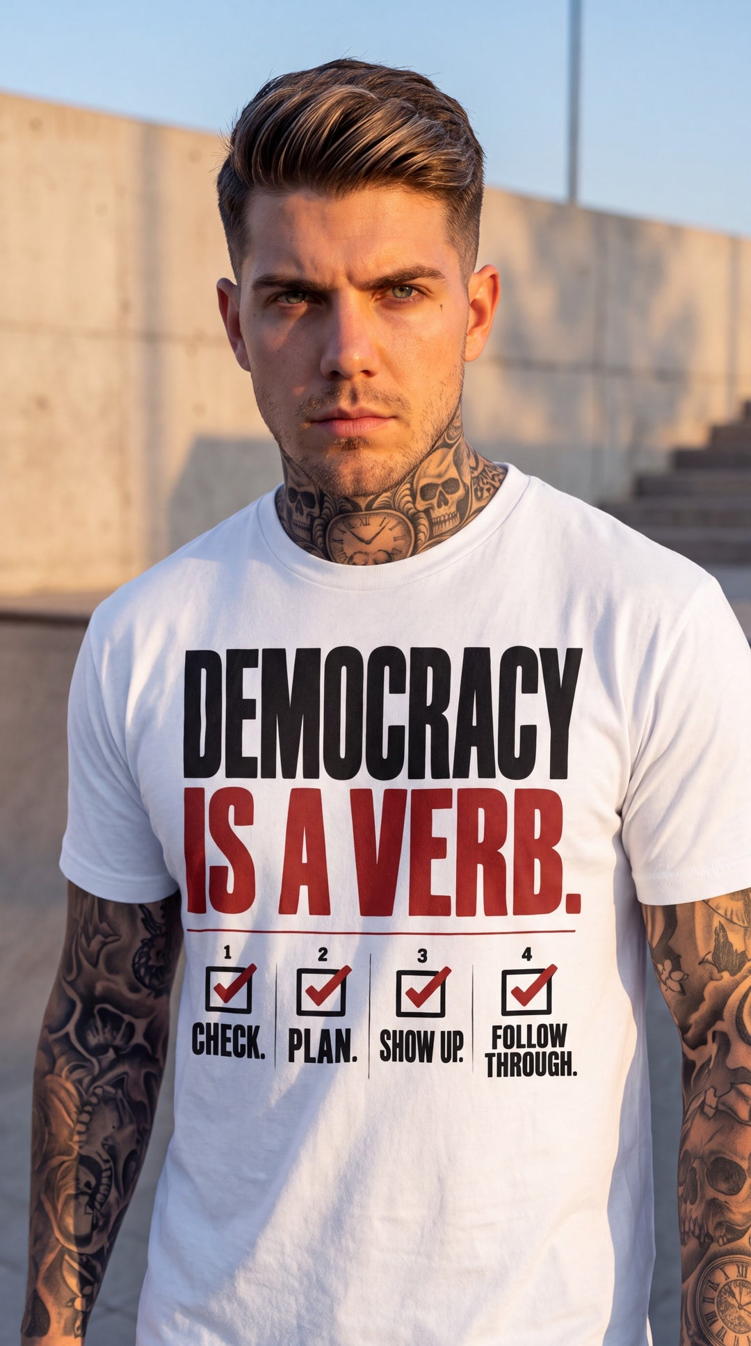 DEMOCRACY IS A VERB by Sweet Agitator