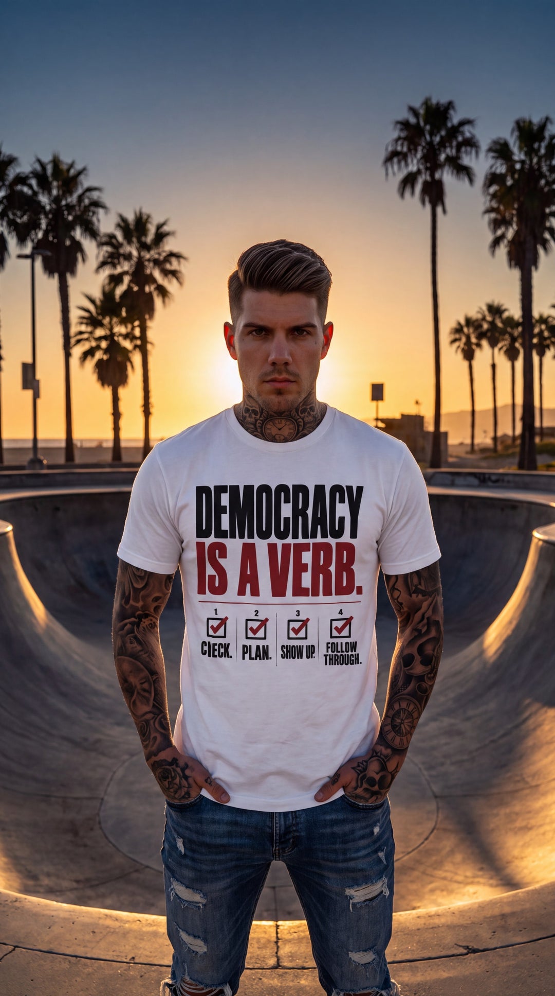 DEMOCRACY IS A VERB by Sweet Agitator