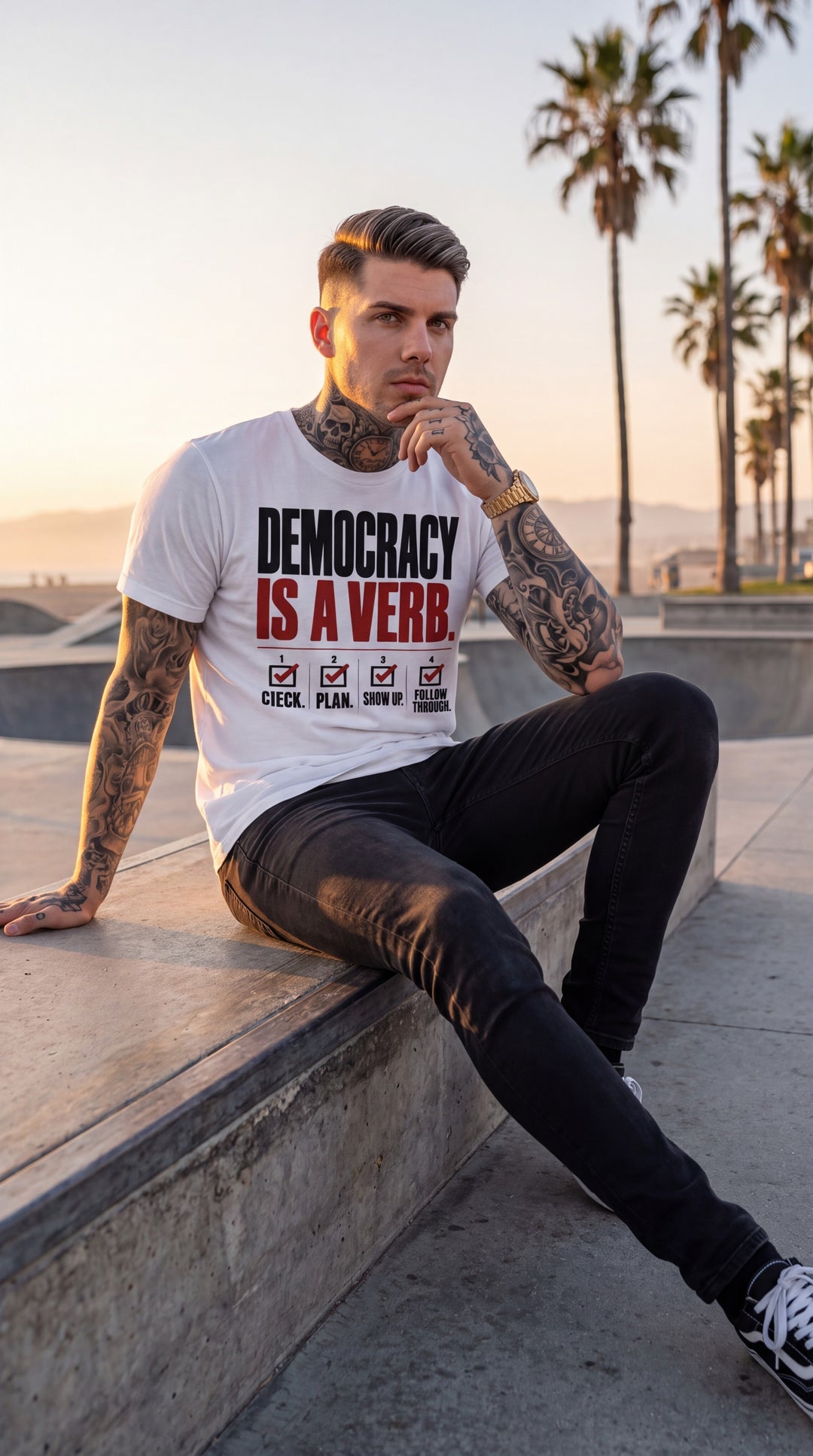 DEMOCRACY IS A VERB by Sweet Agitator