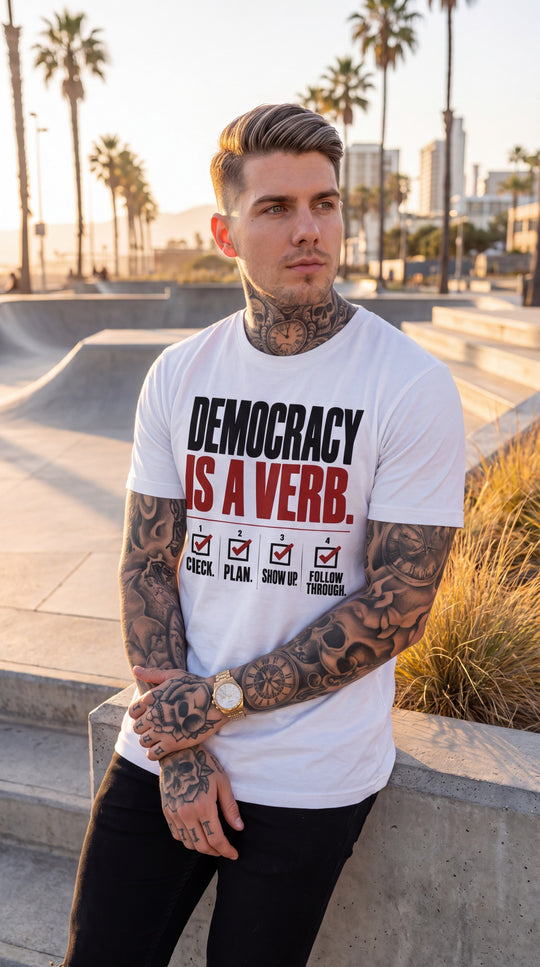 DEMOCRACY IS A VERB by Sweet Agitator