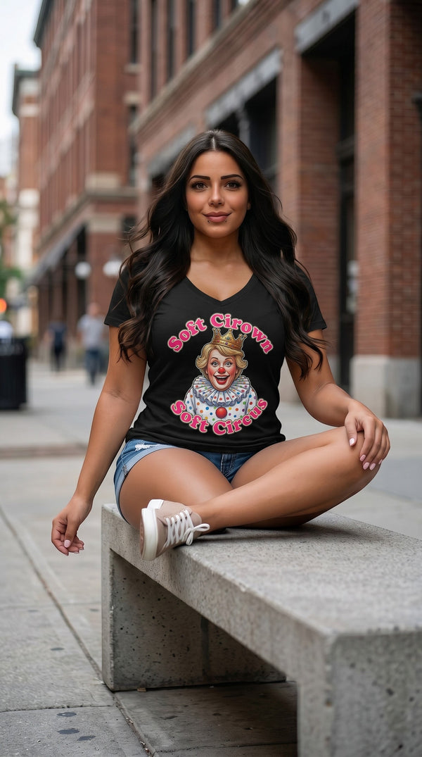 Election Donney V-Neck Tee by Sweet Agitator