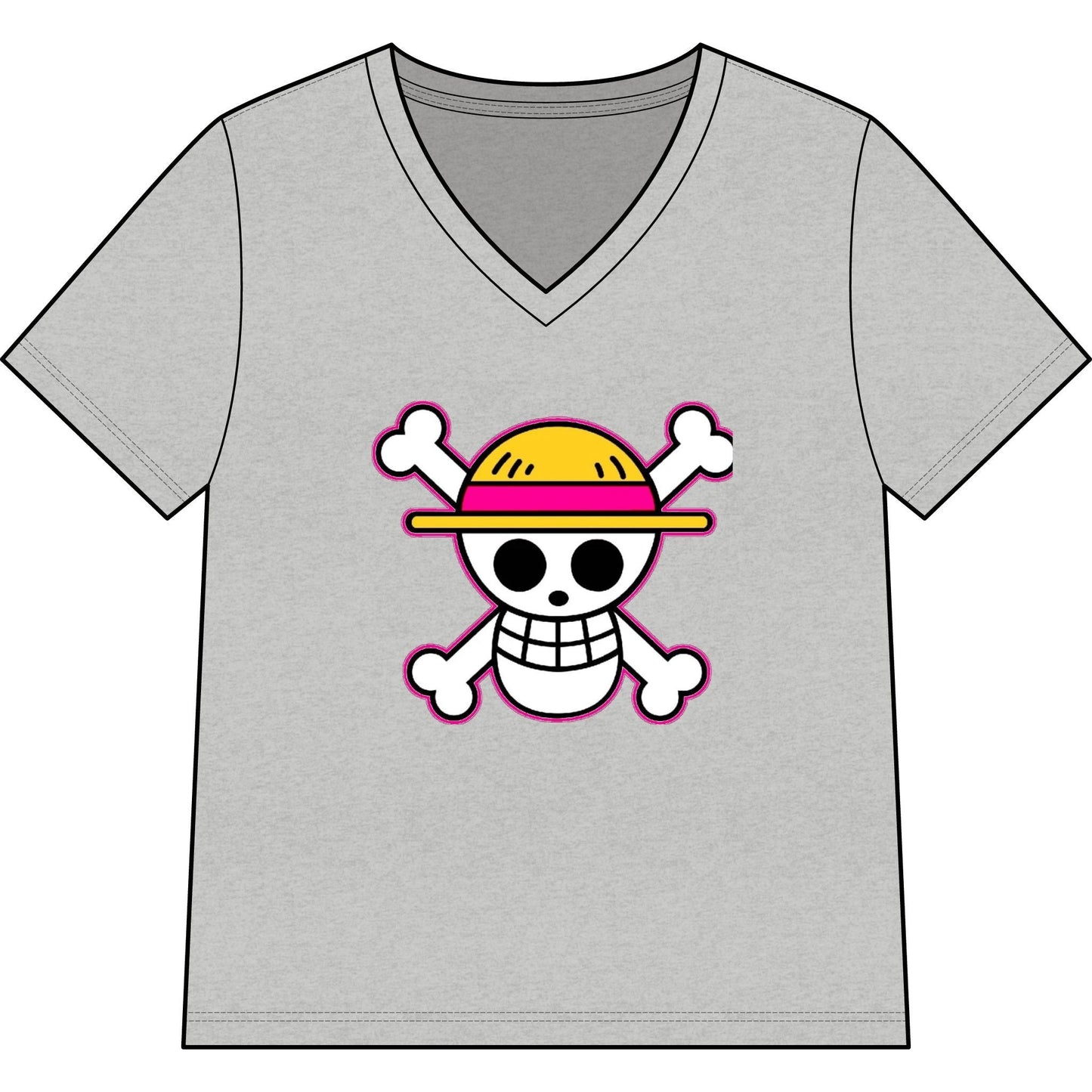Sweet Agitator V-Neck Tee by Printify