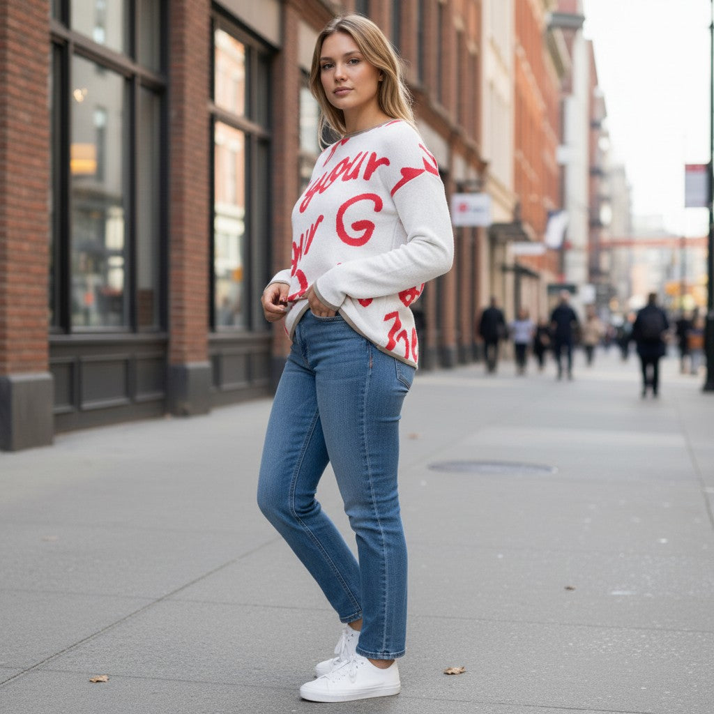 The Soft Circus Knit Sweater — Quiet Riot by Sweet Agitator