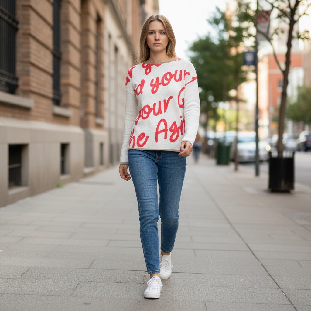 The Soft Circus Knit Sweater — Quiet Riot by Sweet Agitator