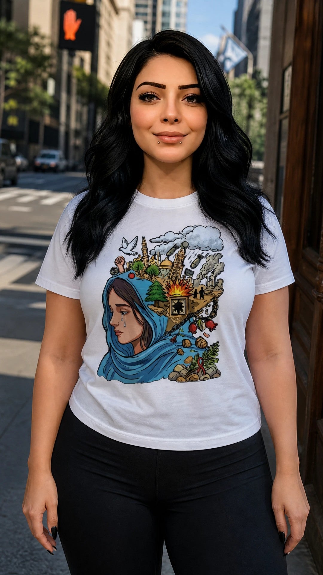 Loud Ugly Truth Longline Tee by Sweet Agitator