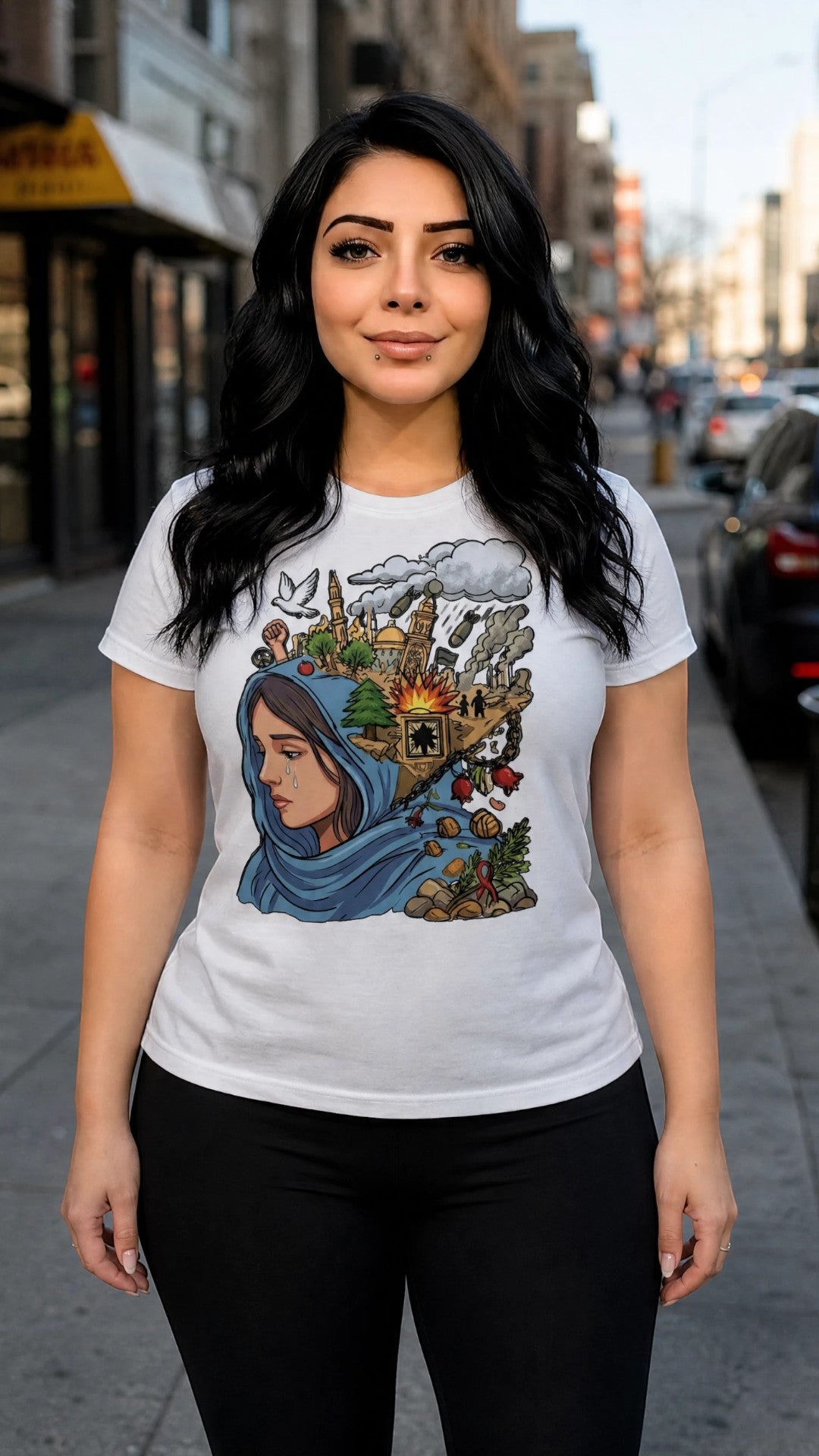 Loud Ugly Truth Longline Tee by Sweet Agitator