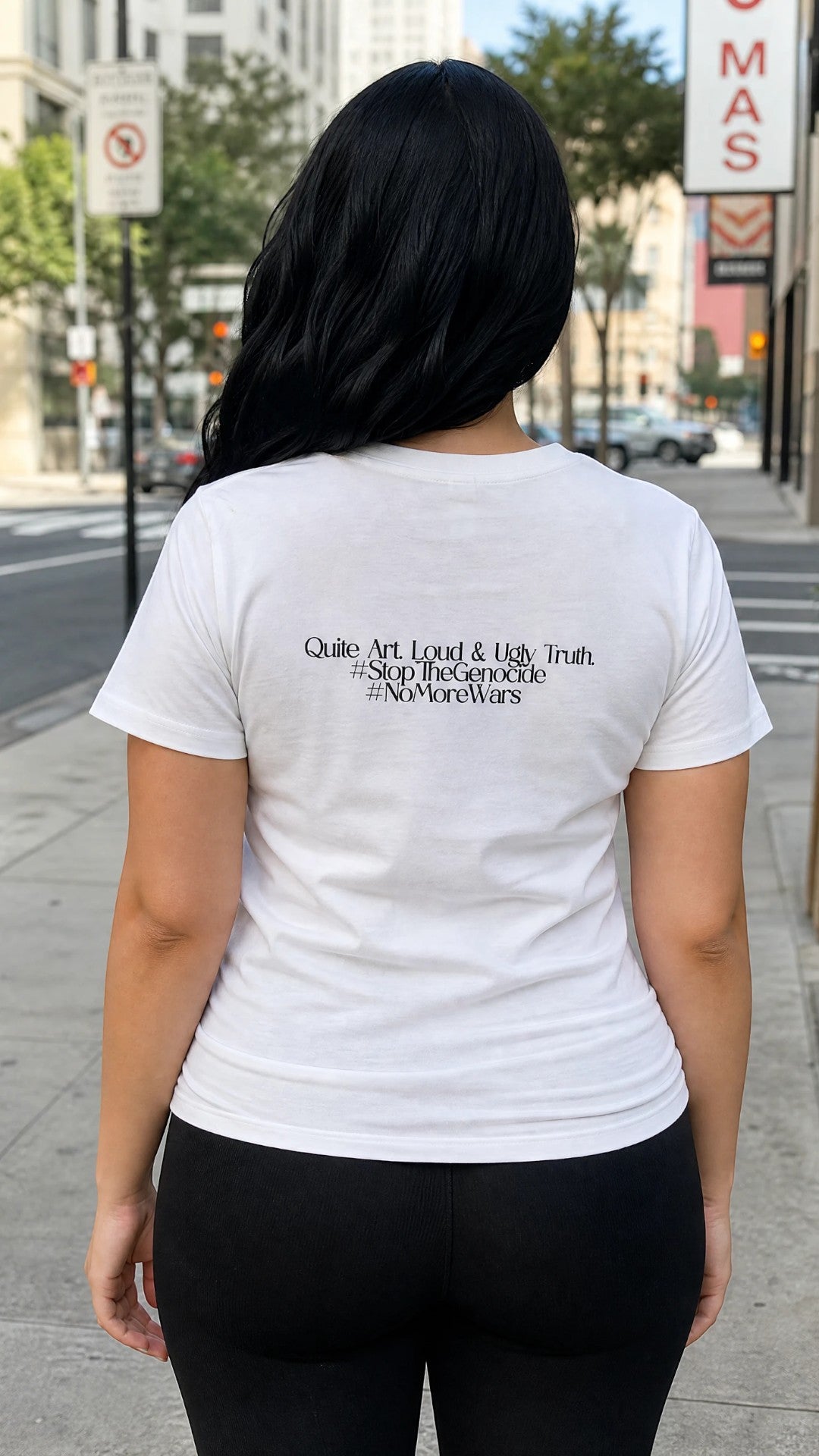 Loud Ugly Truth Longline Tee by Sweet Agitator