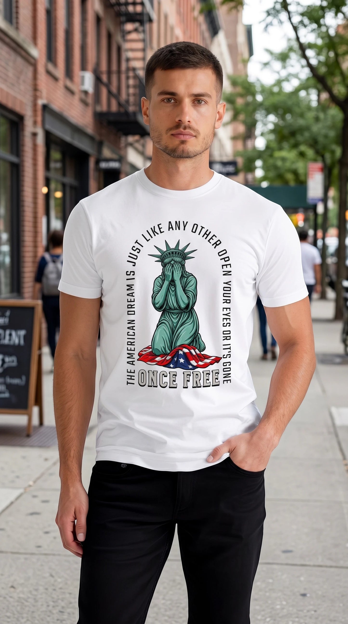 Once Free Relaxed Tee by Sweet Agitator
