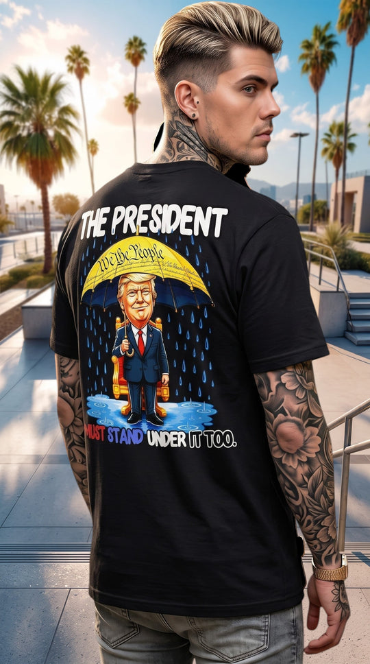 The President Constitution Graphic T-Shirt by Sweet Agitator