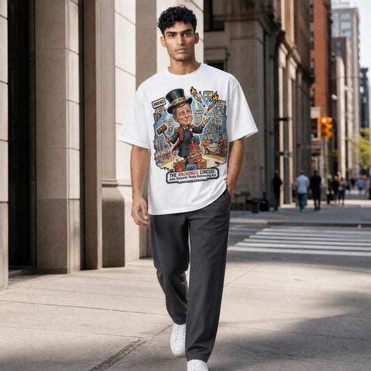#NOKINGS Protest Heavy T Shirt Featuring Justice John Roberts JR001 by Sweet Agitator