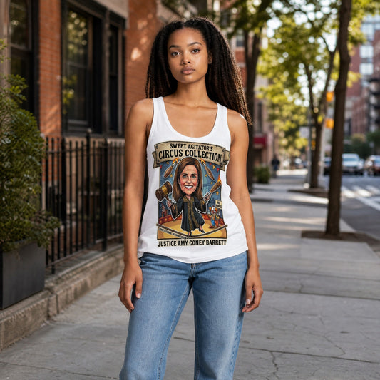 #NOKINGS Protest Tank Top ACB Justice Amy Coney Barrett by Sweet Agitator