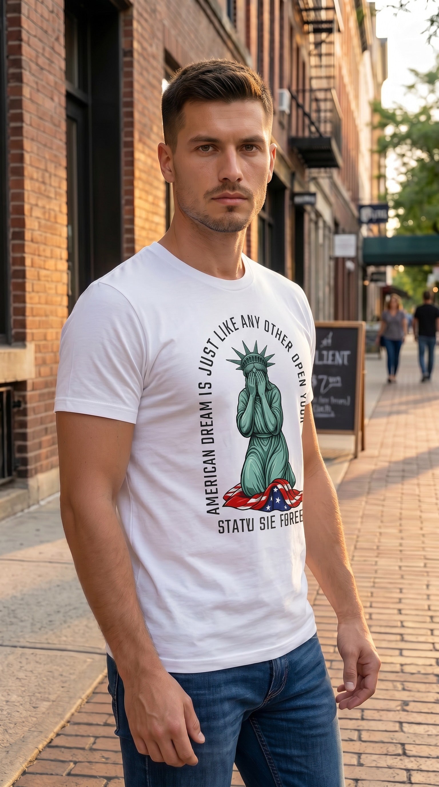 Once Free Relaxed Tee by Sweet Agitator