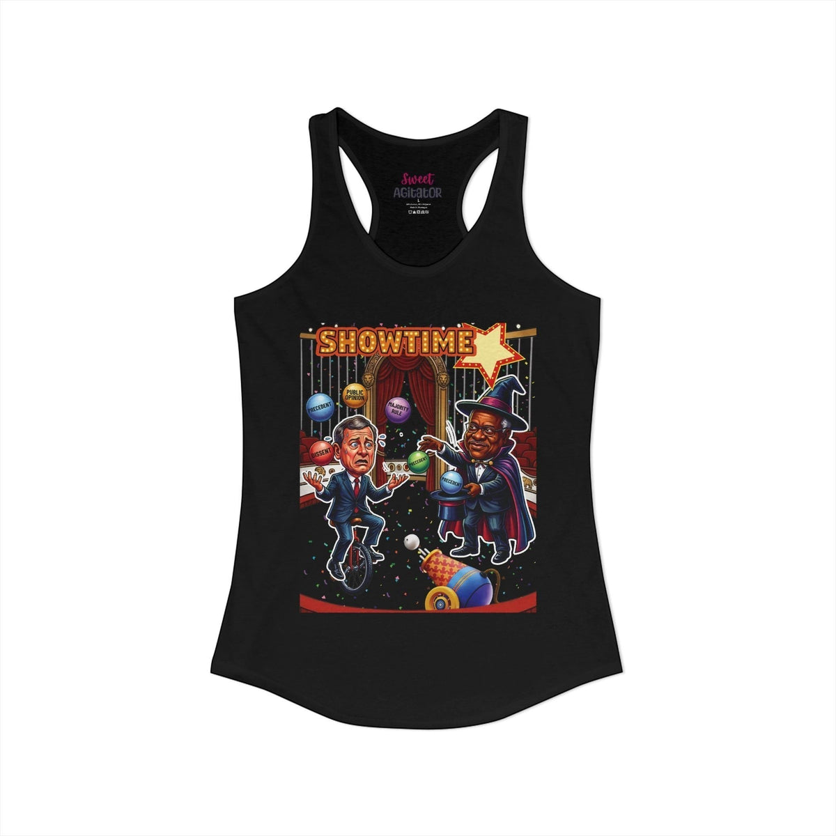 Justice's Roberts & Clarence Juggling Act Tank Top by Sweet Agitator