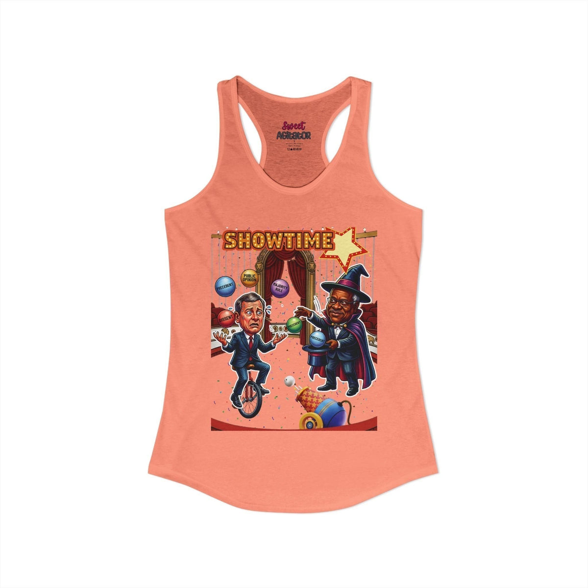 Justice's Roberts & Clarence Juggling Act Tank Top by Sweet Agitator
