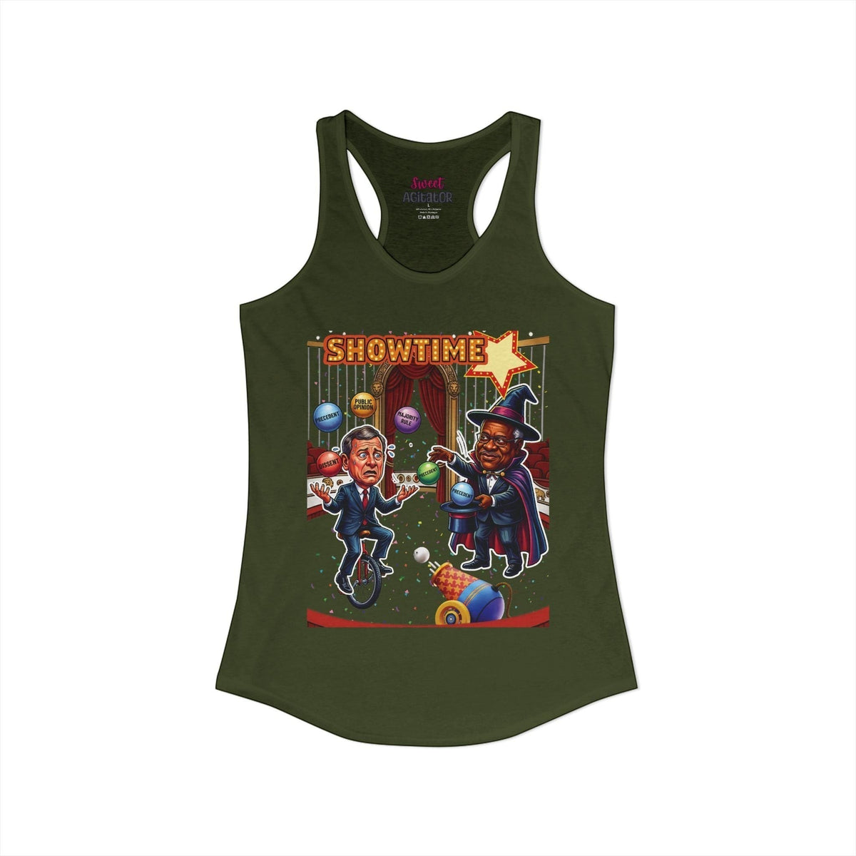 Justice's Roberts & Clarence Juggling Act Tank Top by Sweet Agitator
