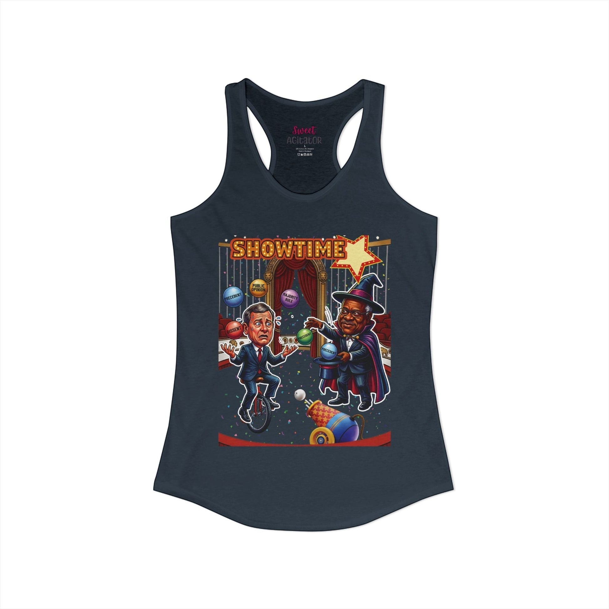 Justice's Roberts & Clarence Juggling Act Tank Top by Sweet Agitator