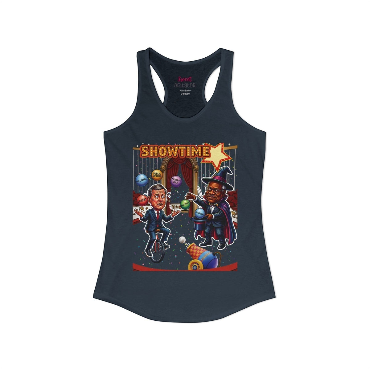 Justice's Roberts & Clarence Juggling Act Tank Top by Sweet Agitator