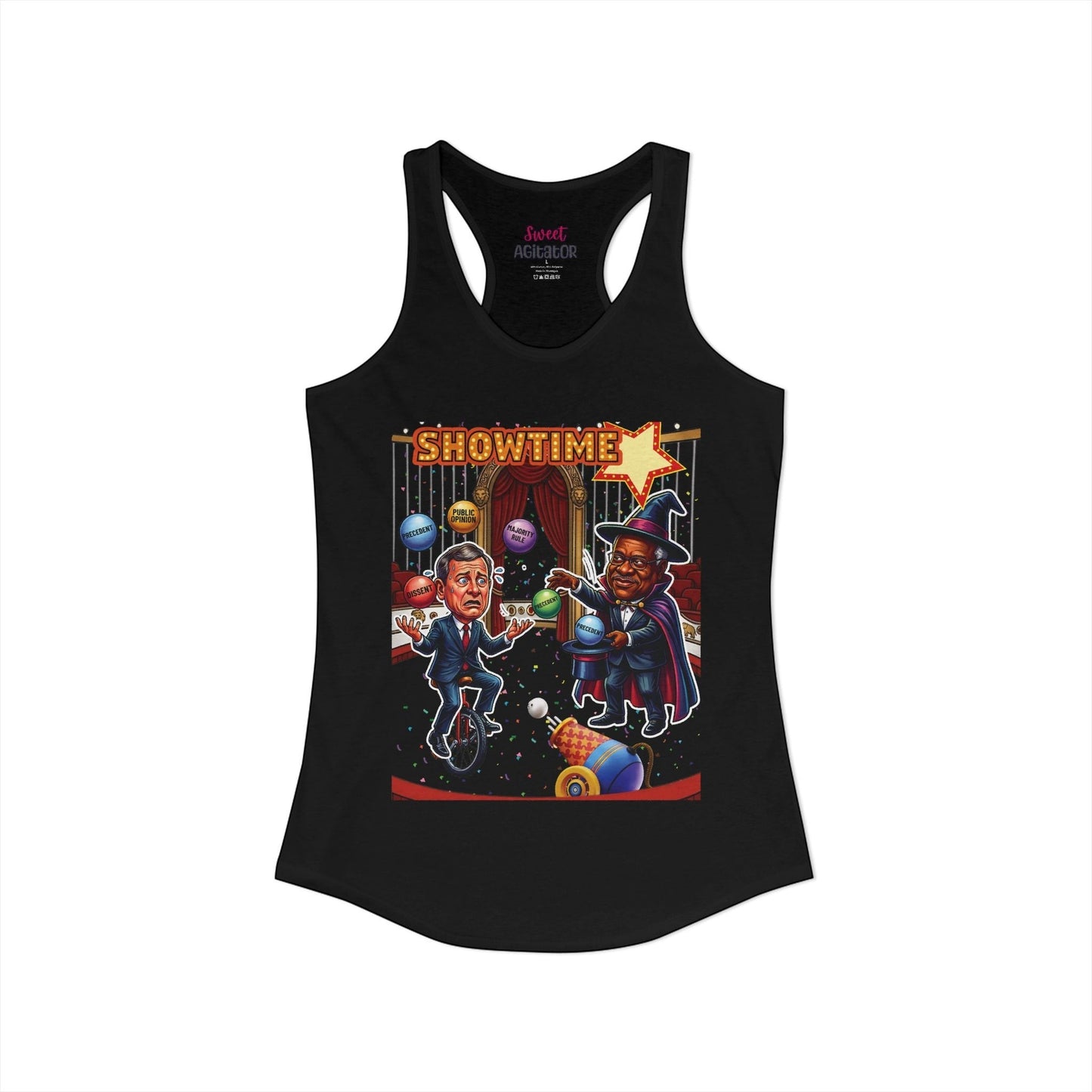 Justice's Roberts & Clarence Juggling Act Tank Top by Sweet Agitator
