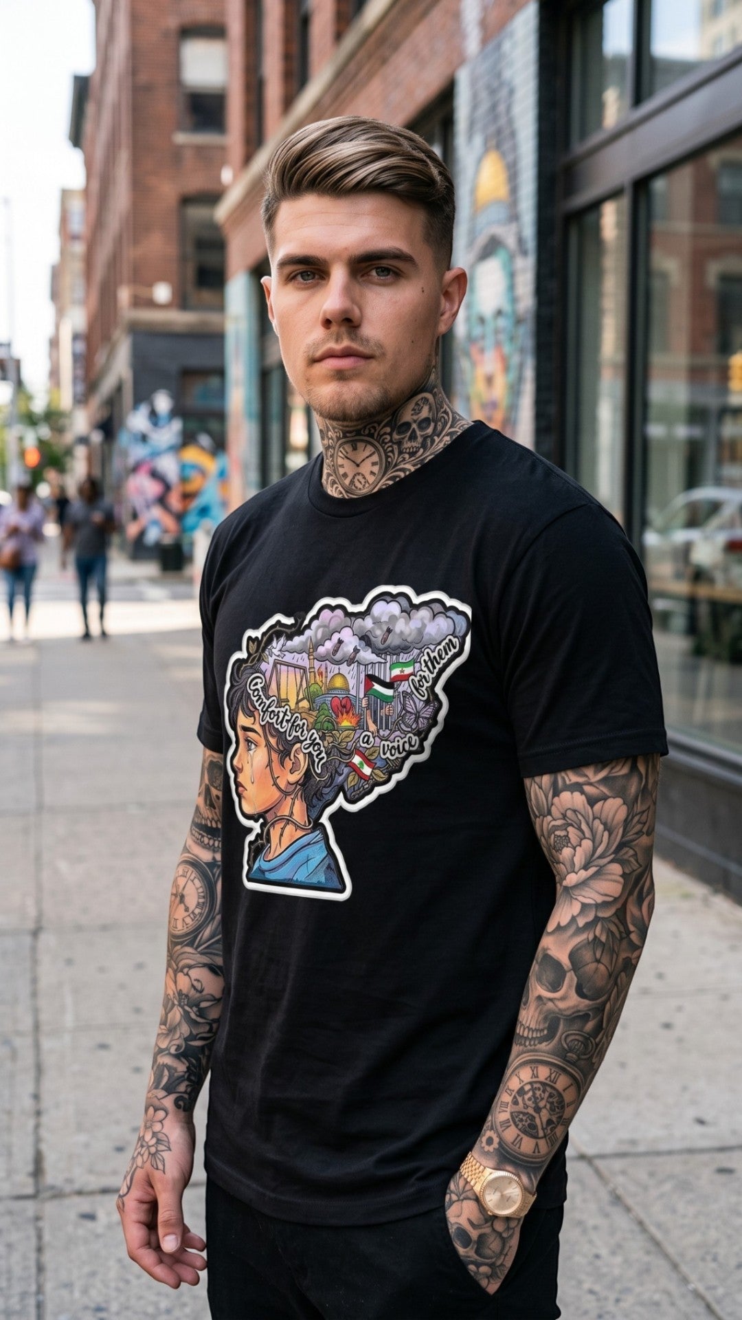 War Trauma Softstyle Tee by Sweet Agitator