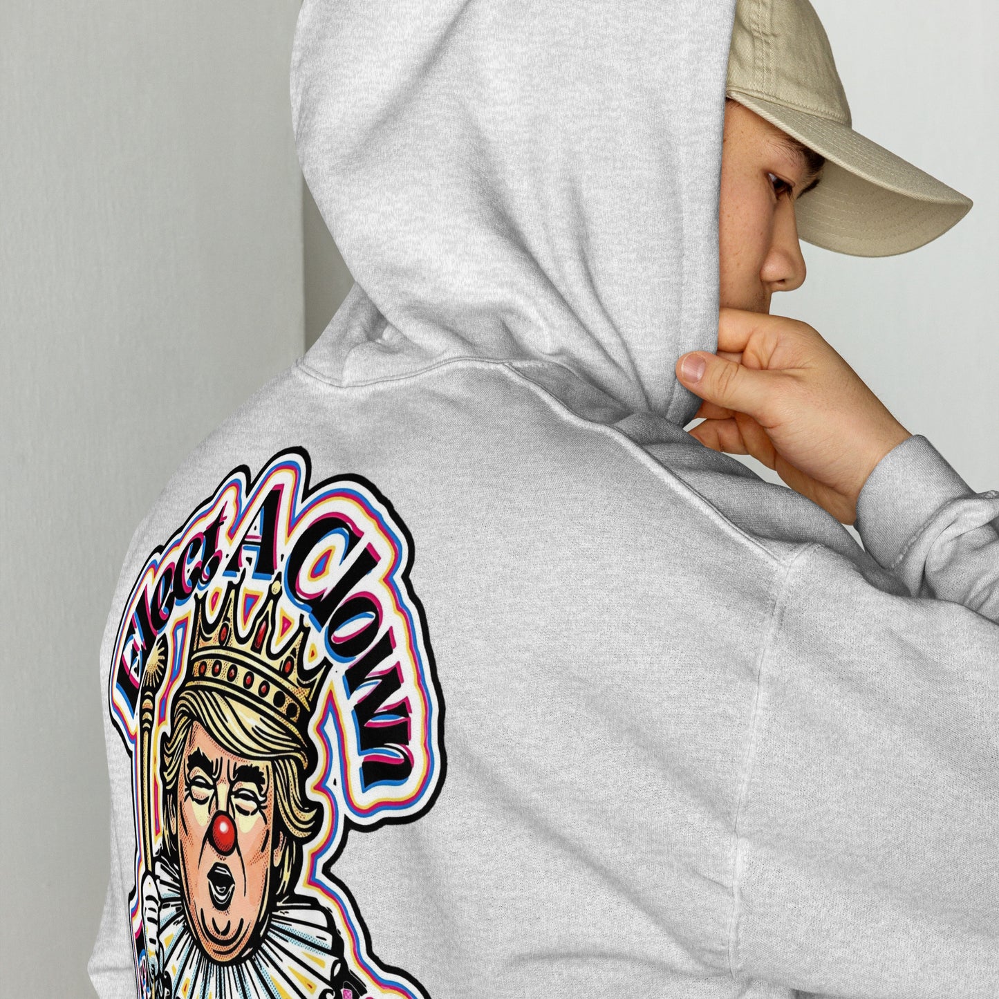 Elect as clown + Sleeves Hoodie by Sweet Agitator