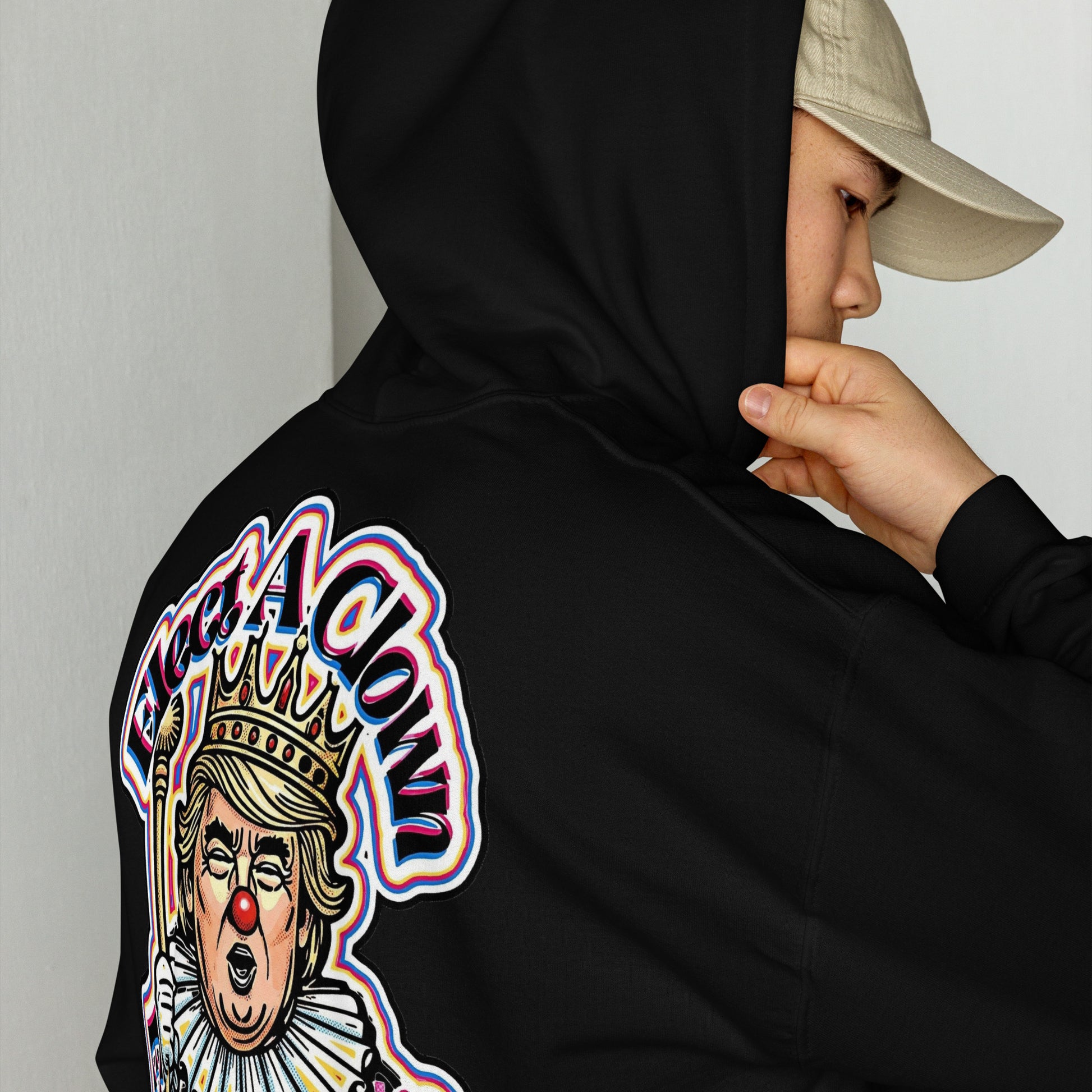 Elect as clown + Sleeves Hoodie by Sweet Agitator