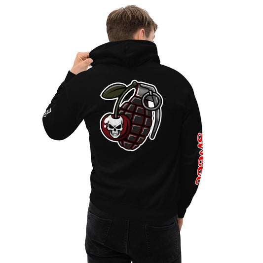 Up To No Good Cherry Granade Hoodie W/ Sleeves by Sweet Agitator