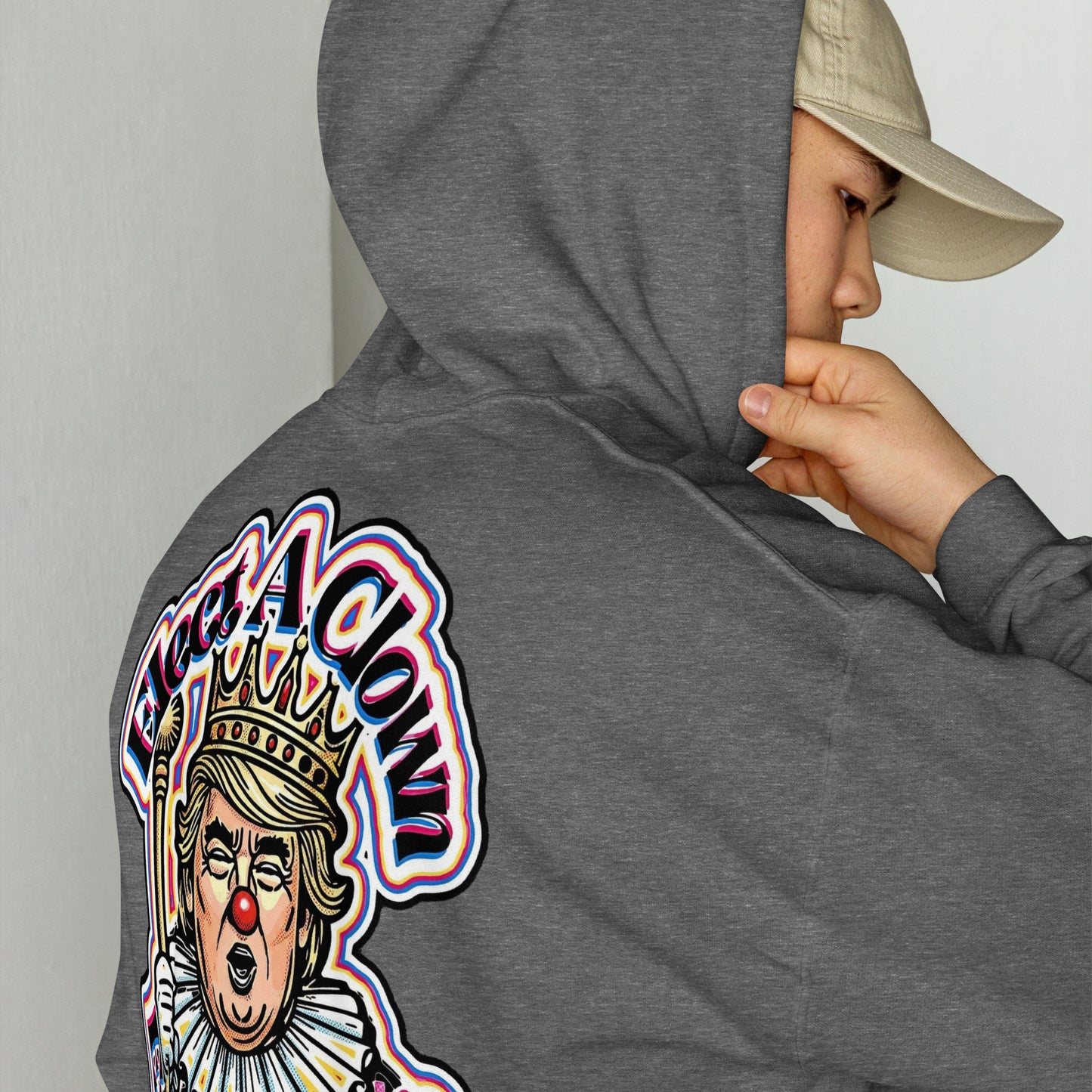 Elect as clown + Sleeves Hoodie by Sweet Agitator