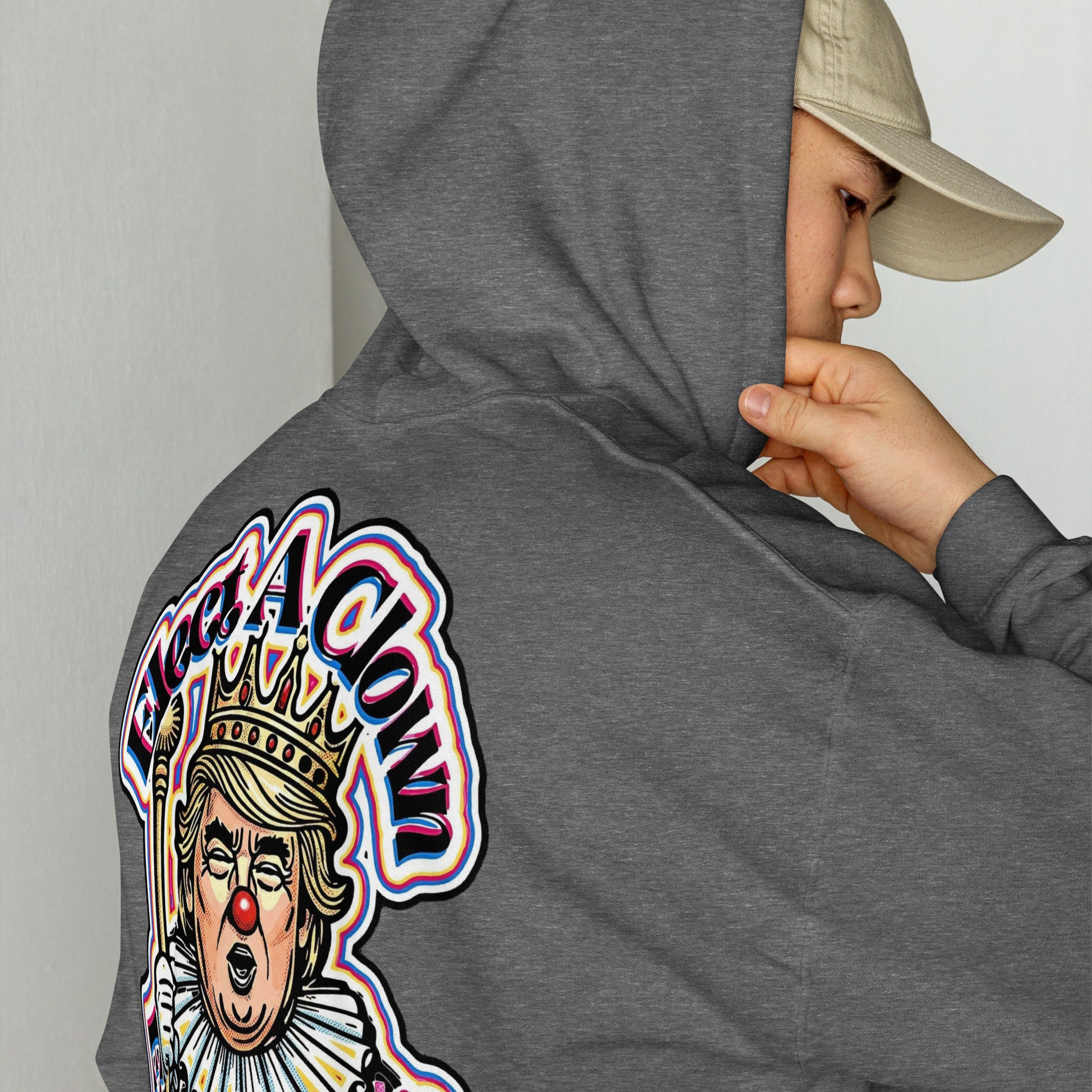 Elect as clown + Sleeves Hoodie by Sweet Agitator