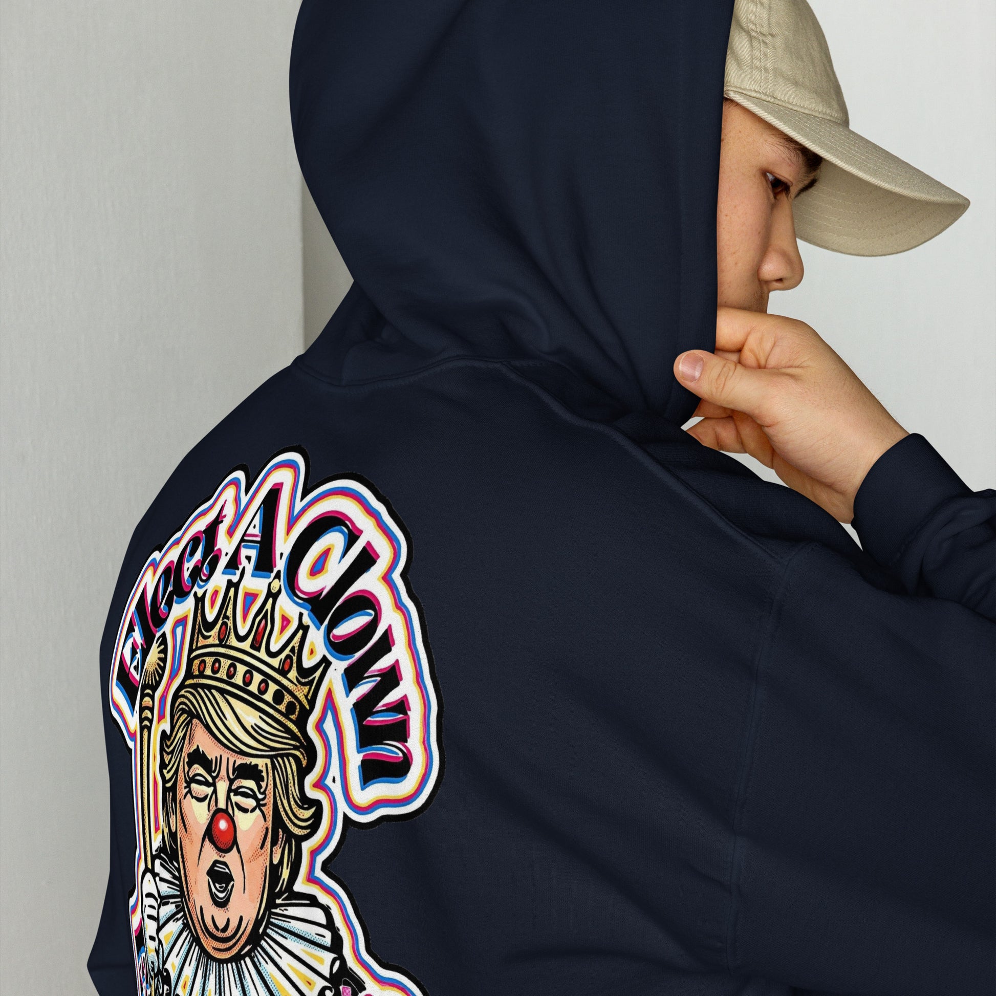 Elect as clown + Sleeves Hoodie by Sweet Agitator