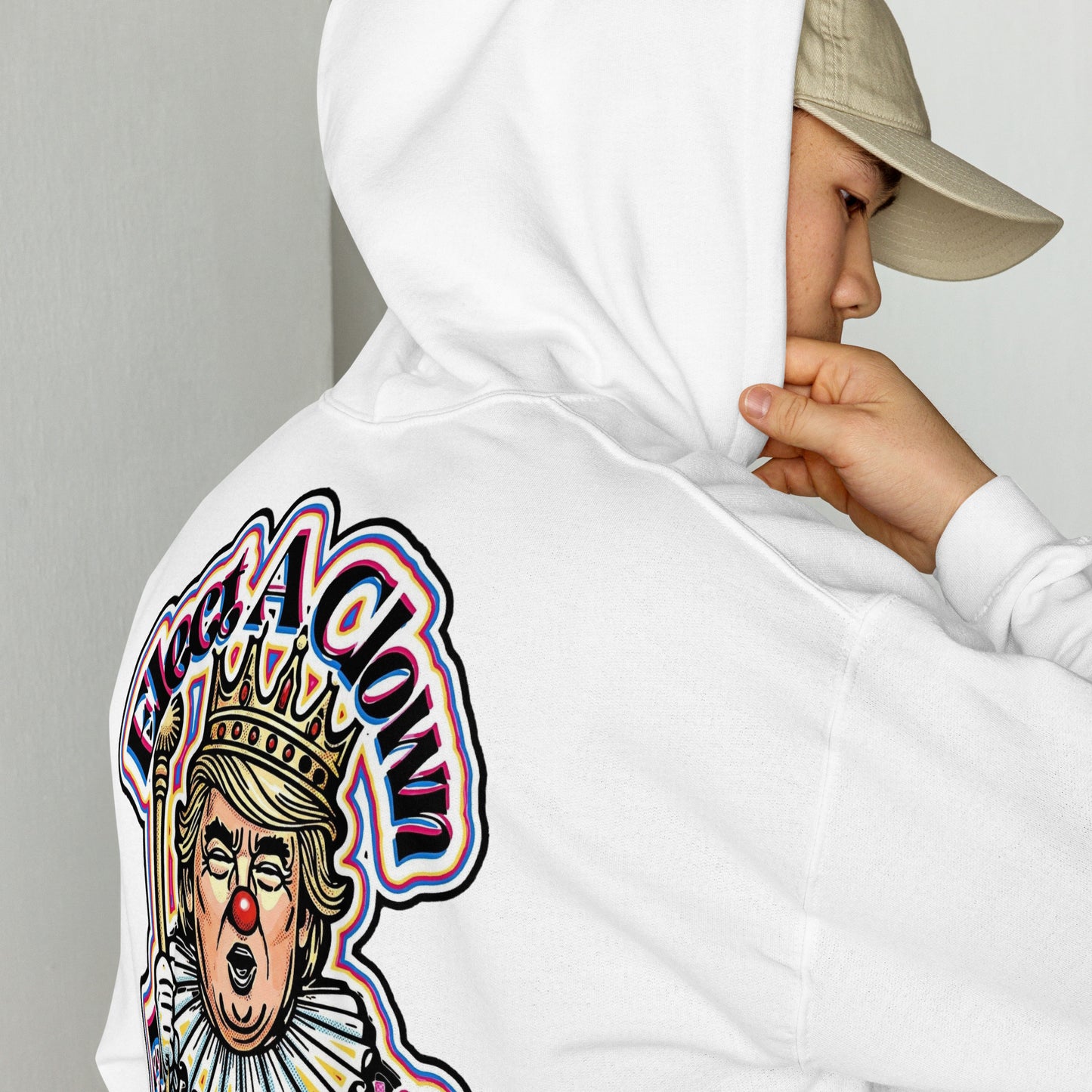 Elect as clown + Sleeves Hoodie by Sweet Agitator