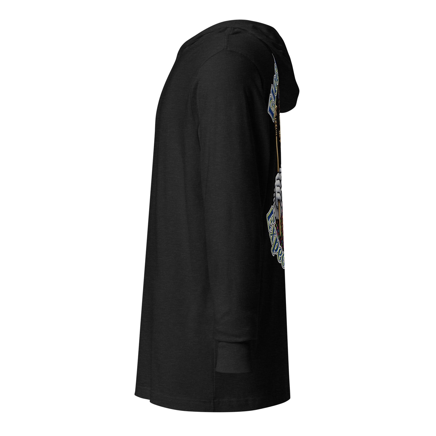 Hooded long-sleeve tee by Sweet Agitator