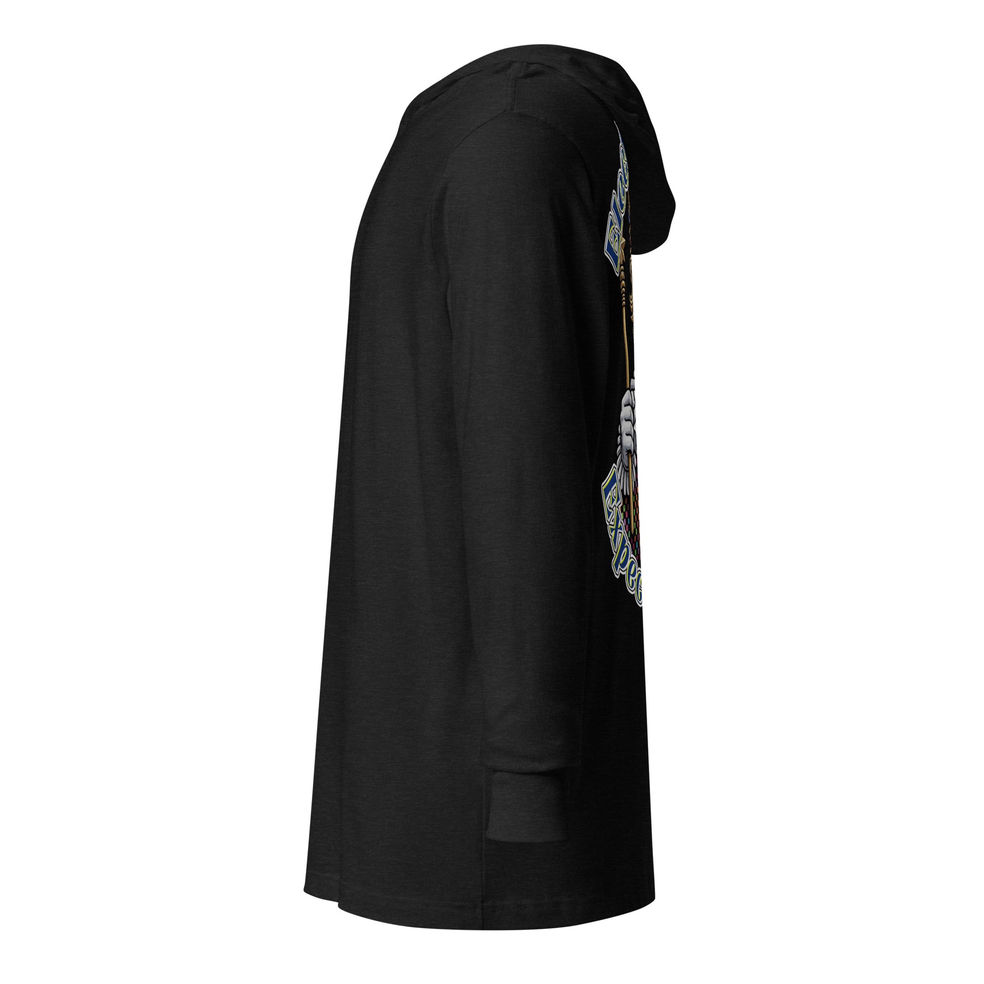 Hooded long-sleeve tee by Sweet Agitator