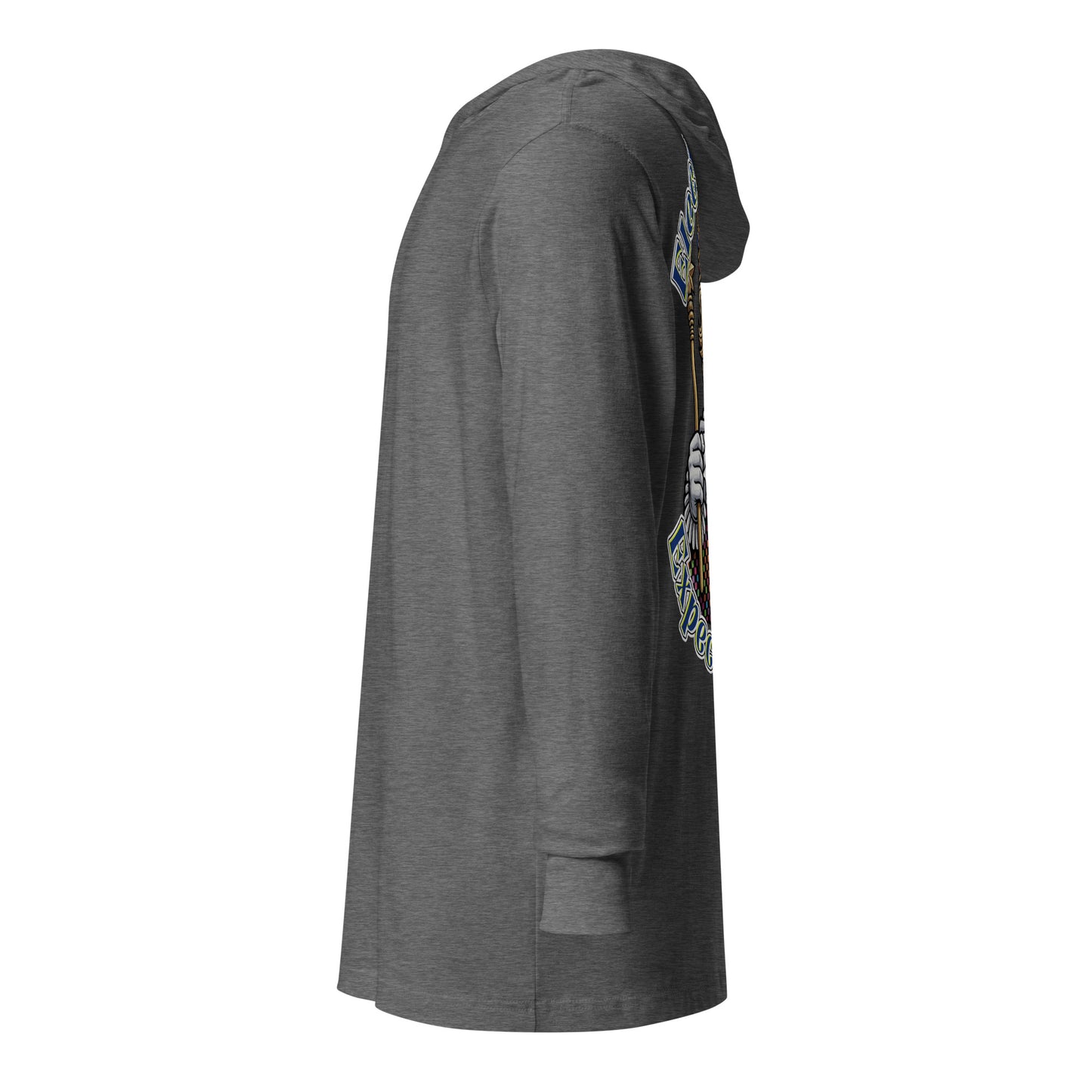Hooded long-sleeve tee by Sweet Agitator