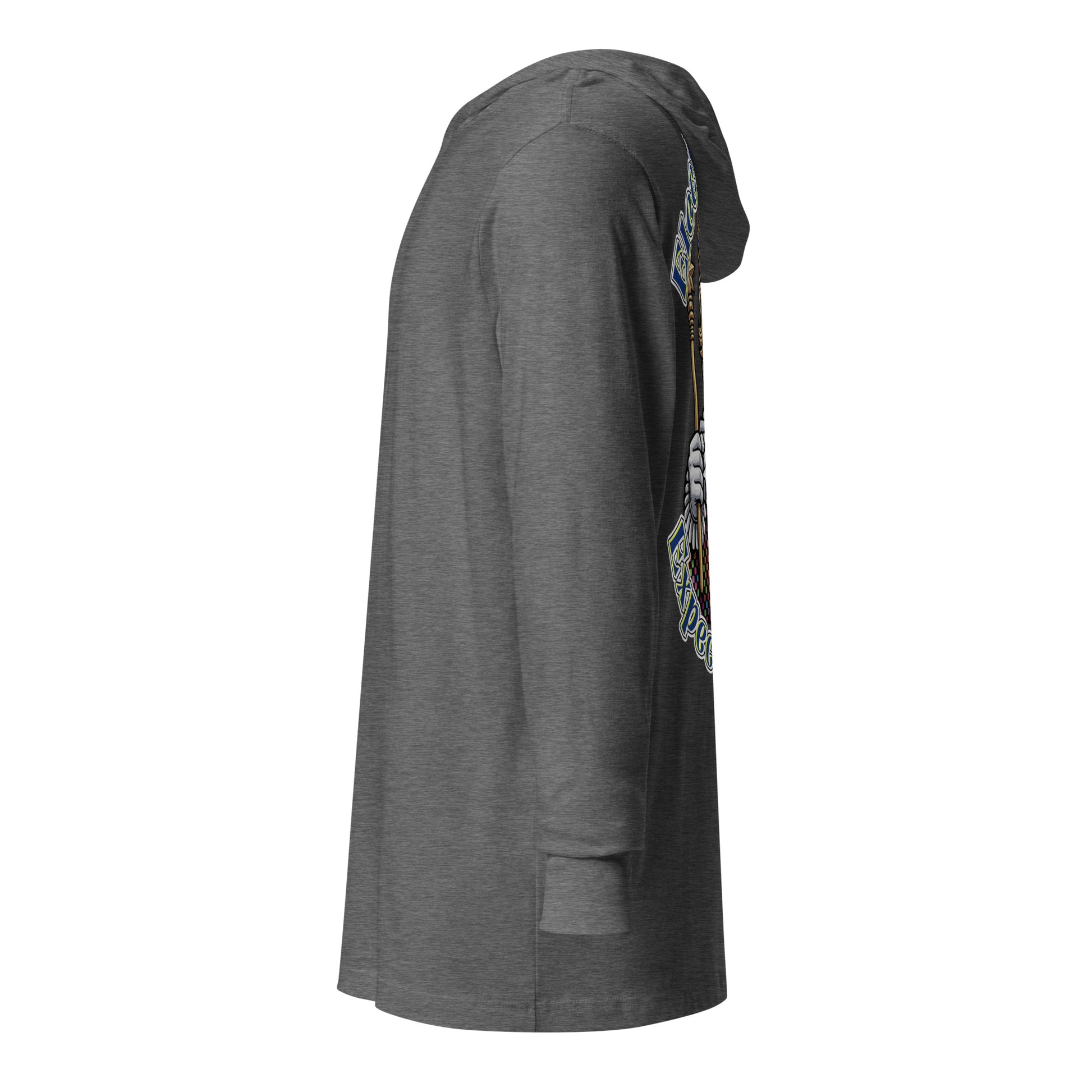 Hooded long-sleeve tee by Sweet Agitator