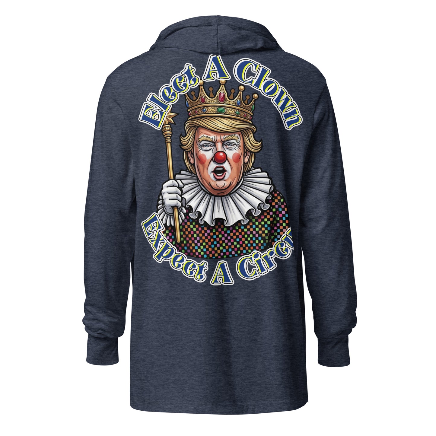 Hooded long-sleeve tee by Sweet Agitator