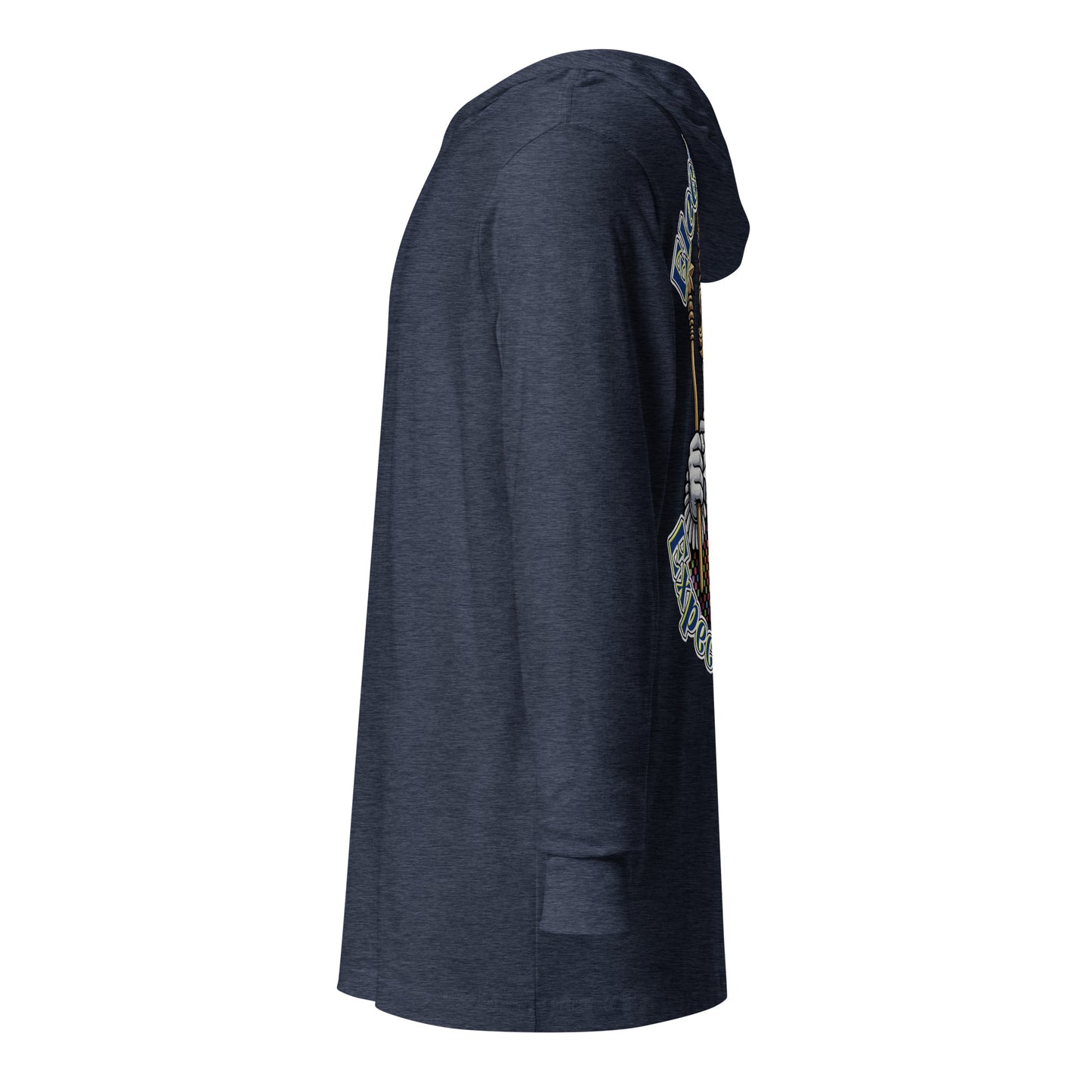 Hooded long-sleeve tee by Sweet Agitator