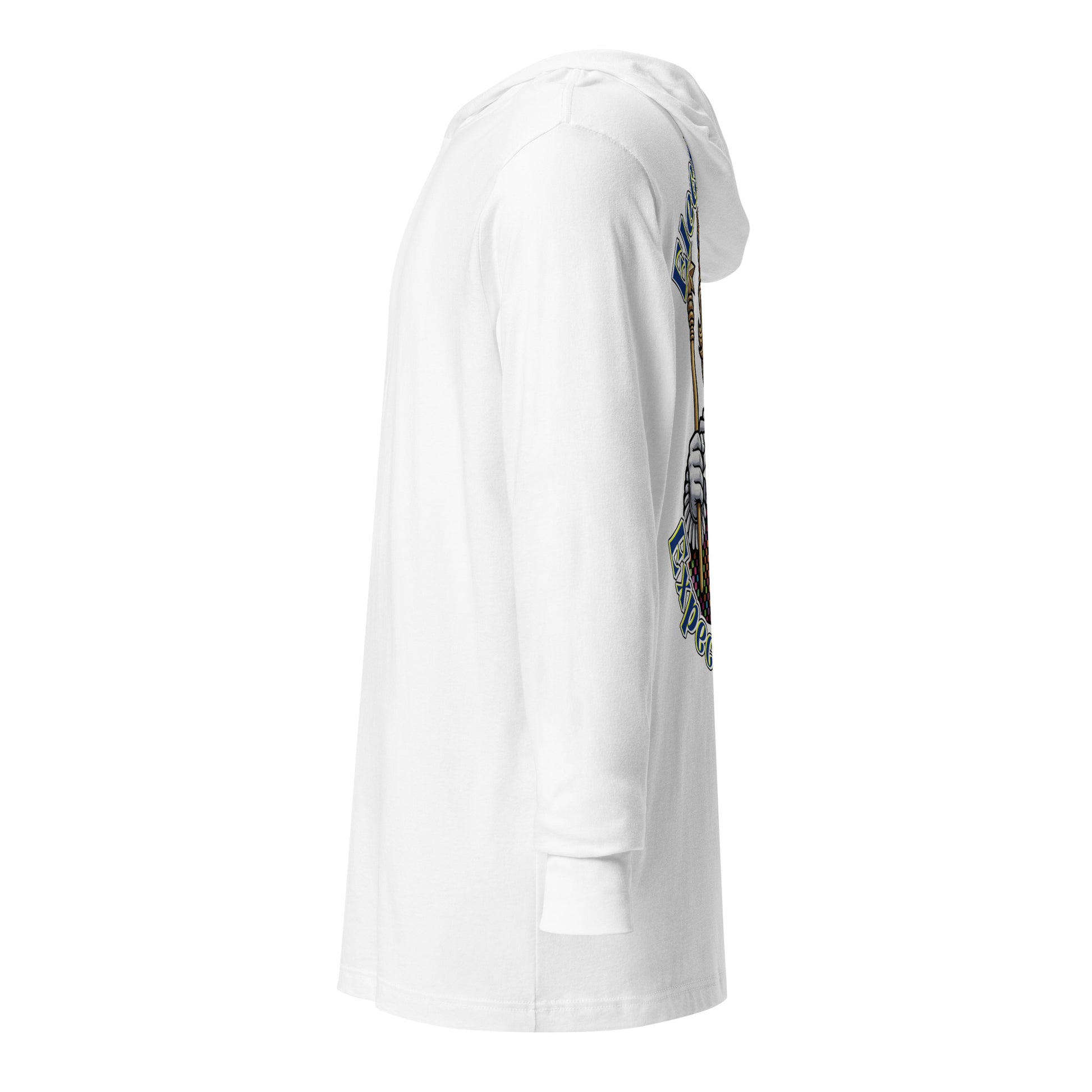Hooded long-sleeve tee by Sweet Agitator