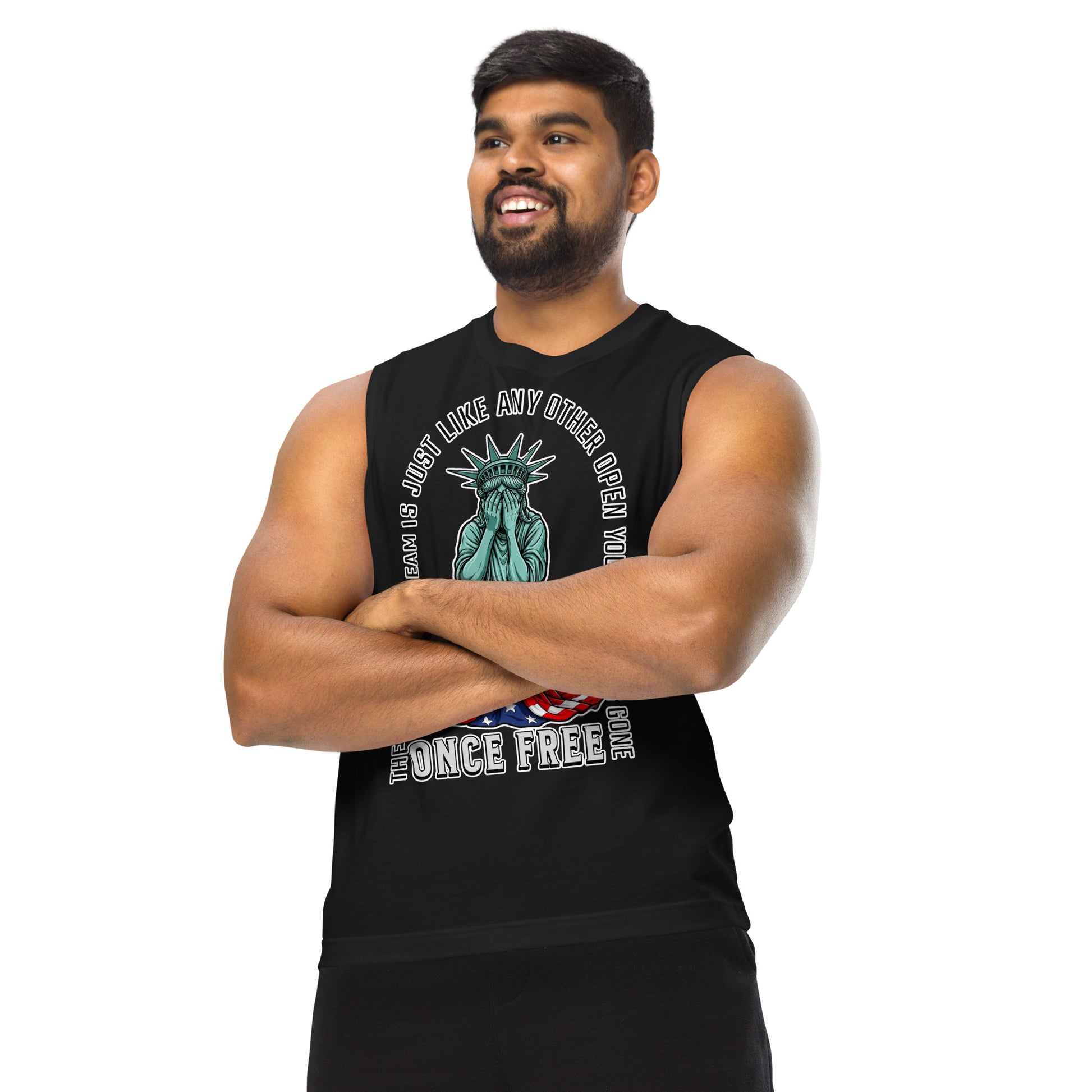 Once Free Muscle Shirt by Sweet Agitator