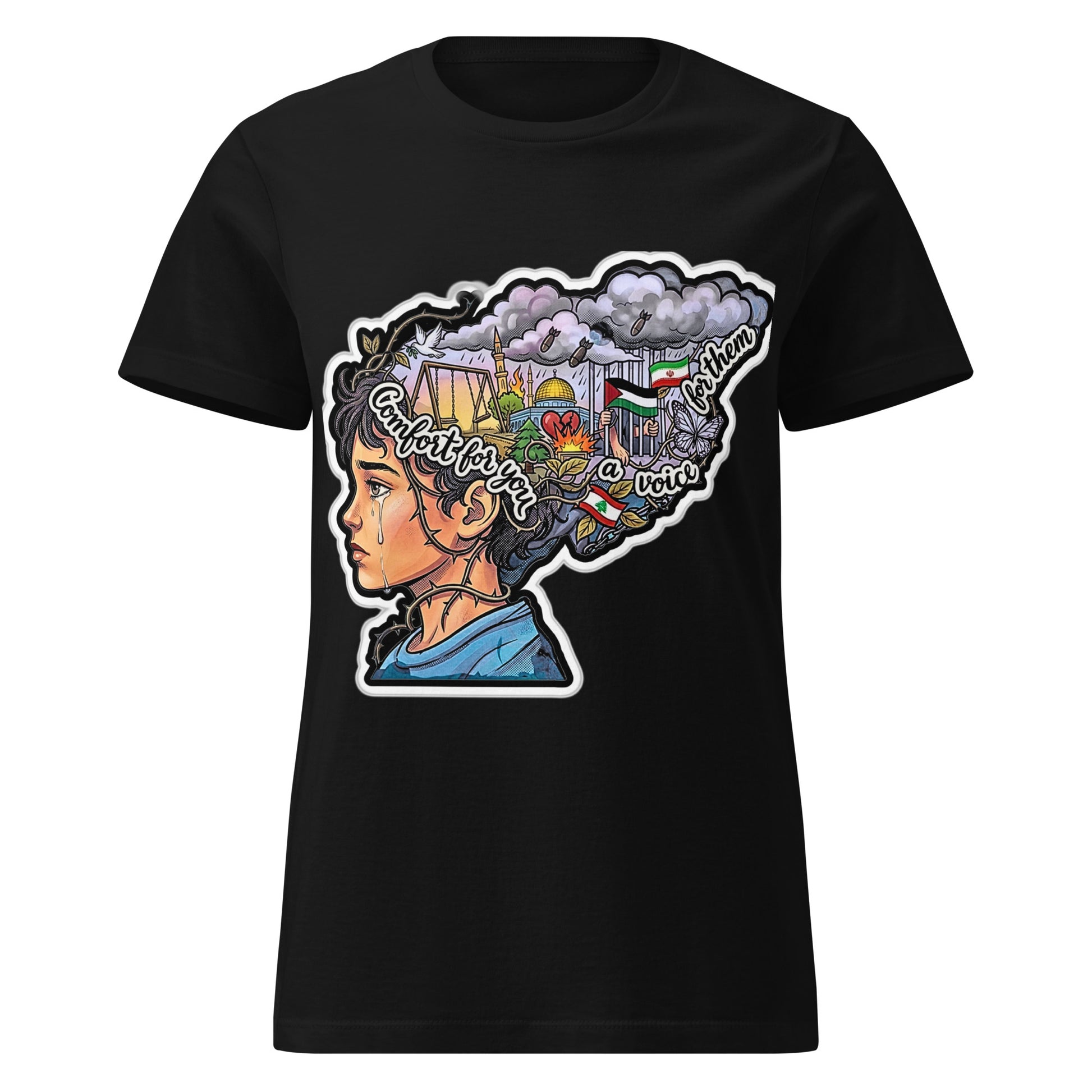 Women’s basic softstyle t-shirt by Sweet Agitator