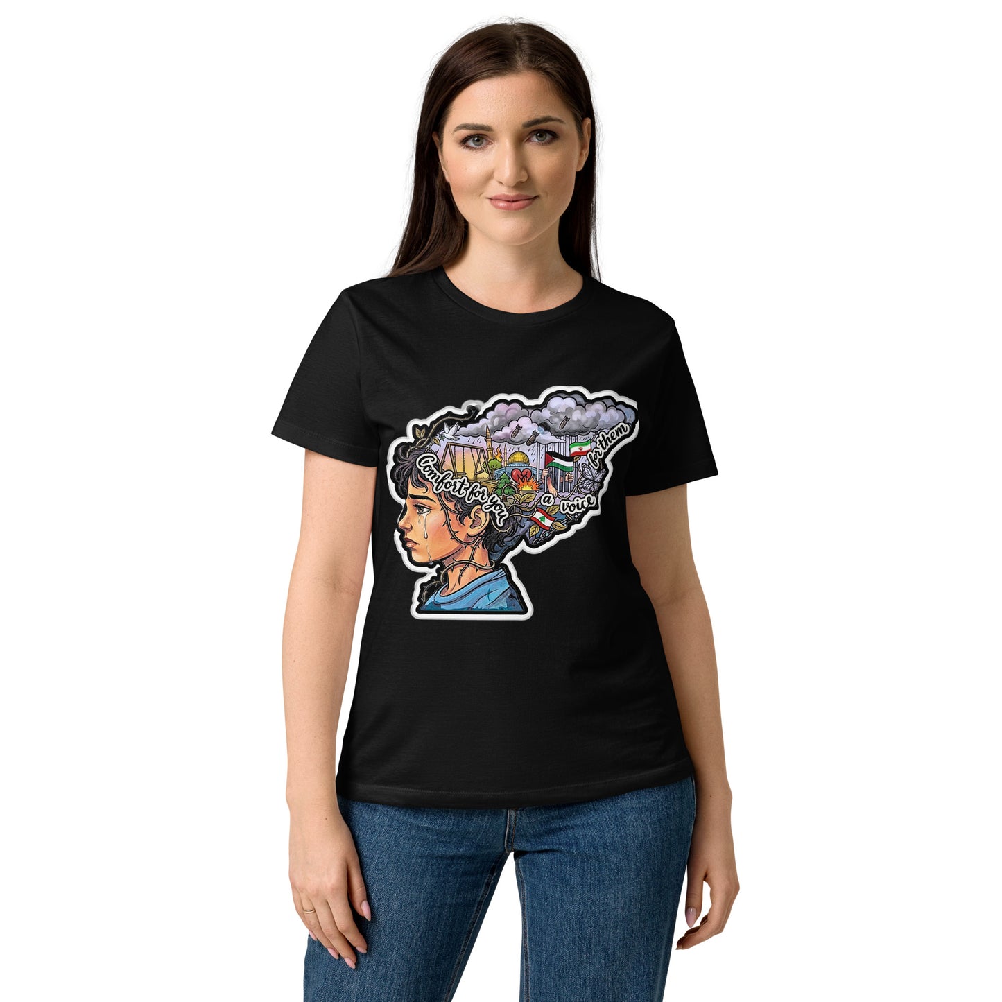 Women’s basic softstyle t-shirt by Sweet Agitator