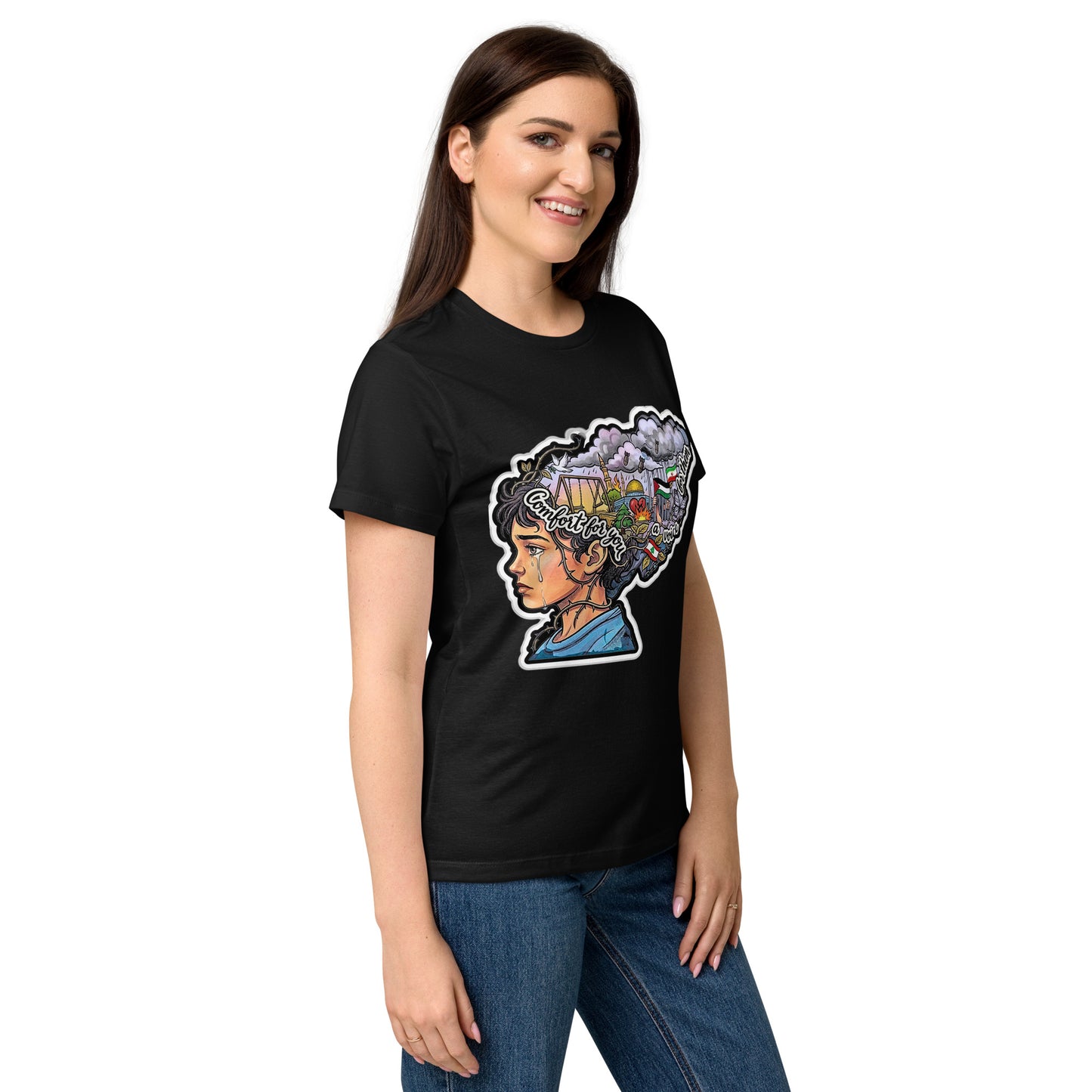 Women’s basic softstyle t-shirt by Sweet Agitator