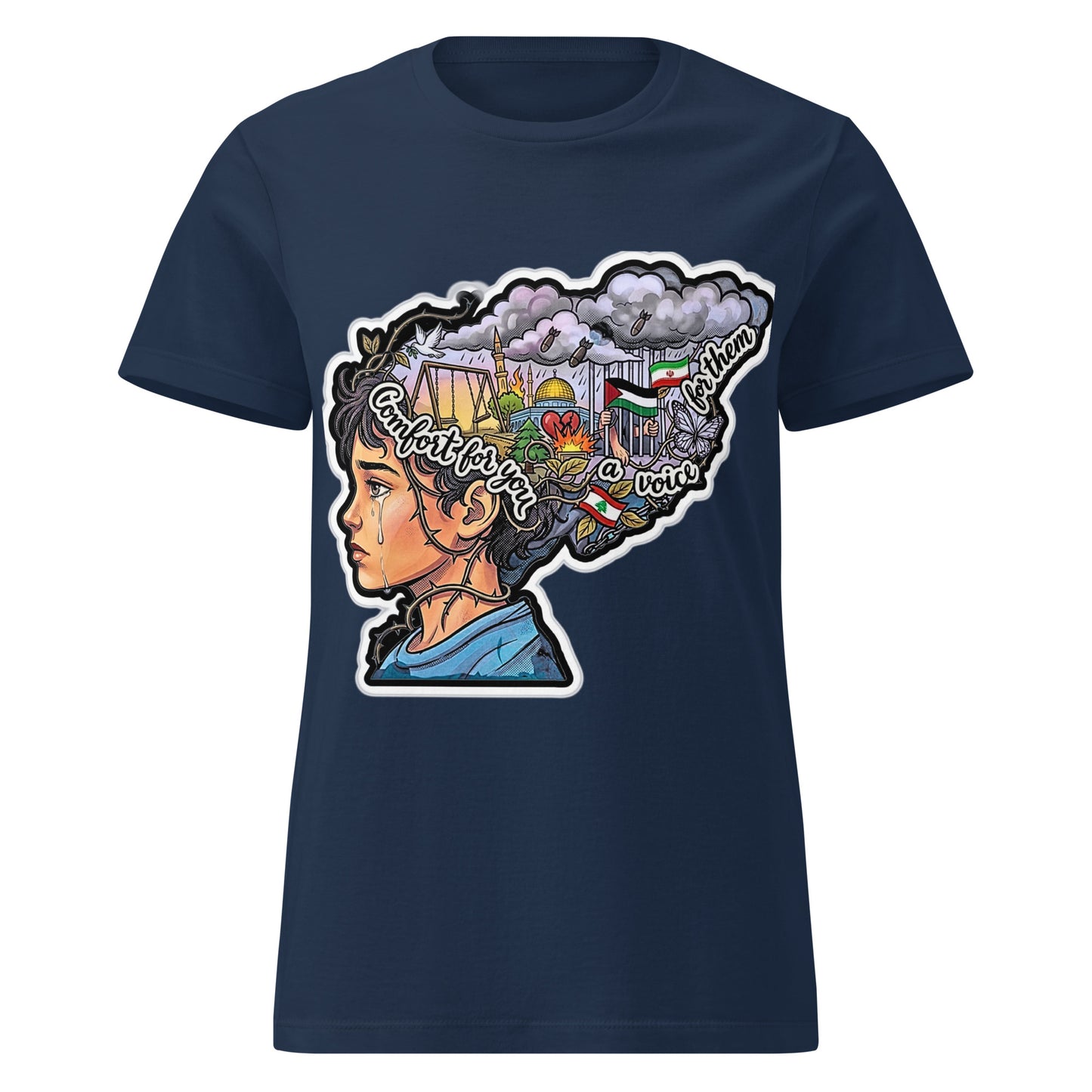 Women’s basic softstyle t-shirt by Sweet Agitator