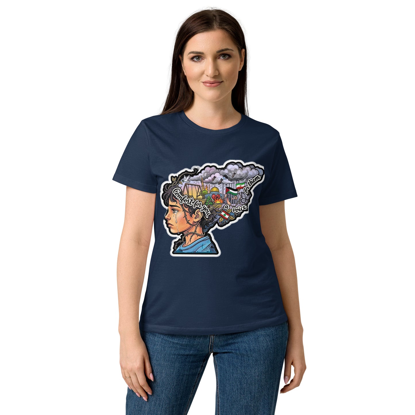 Women’s basic softstyle t-shirt by Sweet Agitator