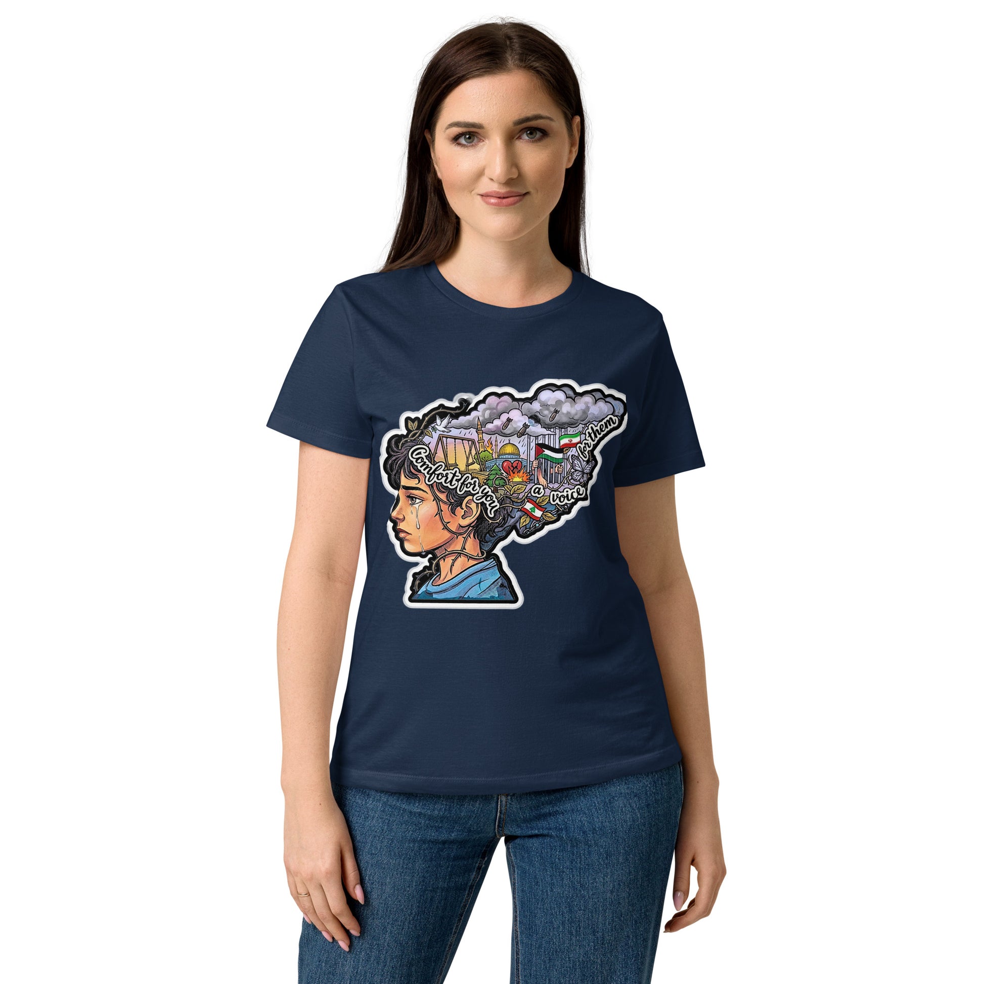 Women’s basic softstyle t-shirt by Sweet Agitator