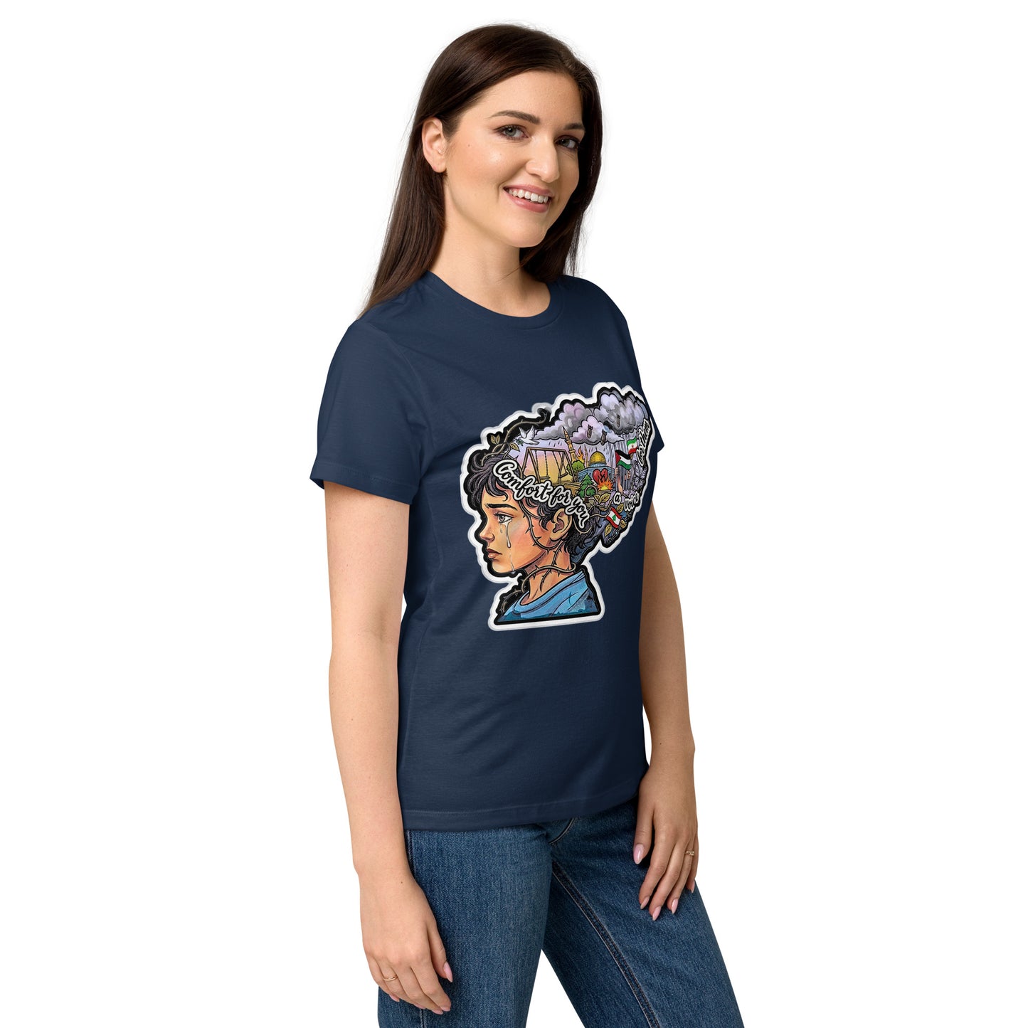 Women’s basic softstyle t-shirt by Sweet Agitator
