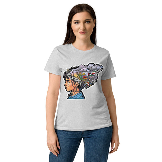 Women’s basic softstyle t-shirt by Sweet Agitator