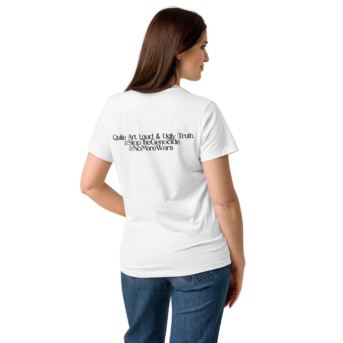 Women’s basic softstyle t-shirt by Sweet Agitator