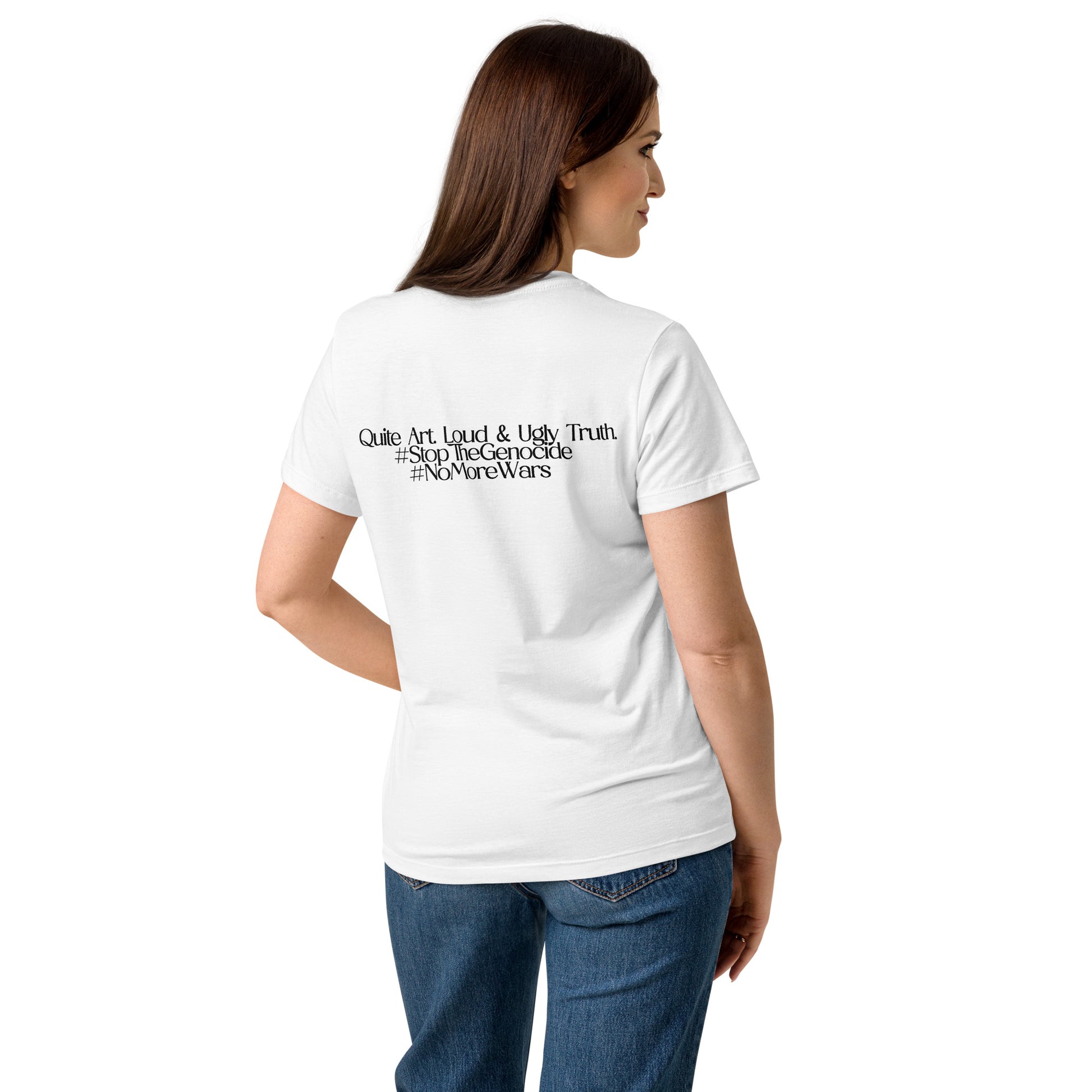 Women’s basic softstyle t-shirt by Sweet Agitator