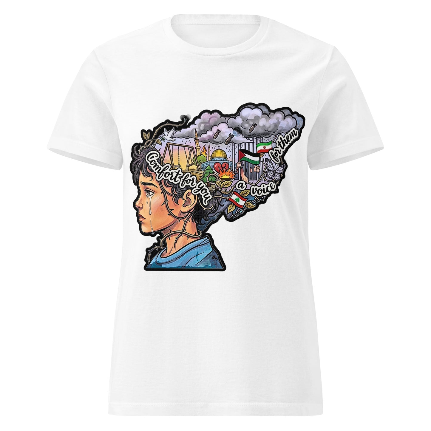 Women’s basic softstyle t-shirt by Sweet Agitator