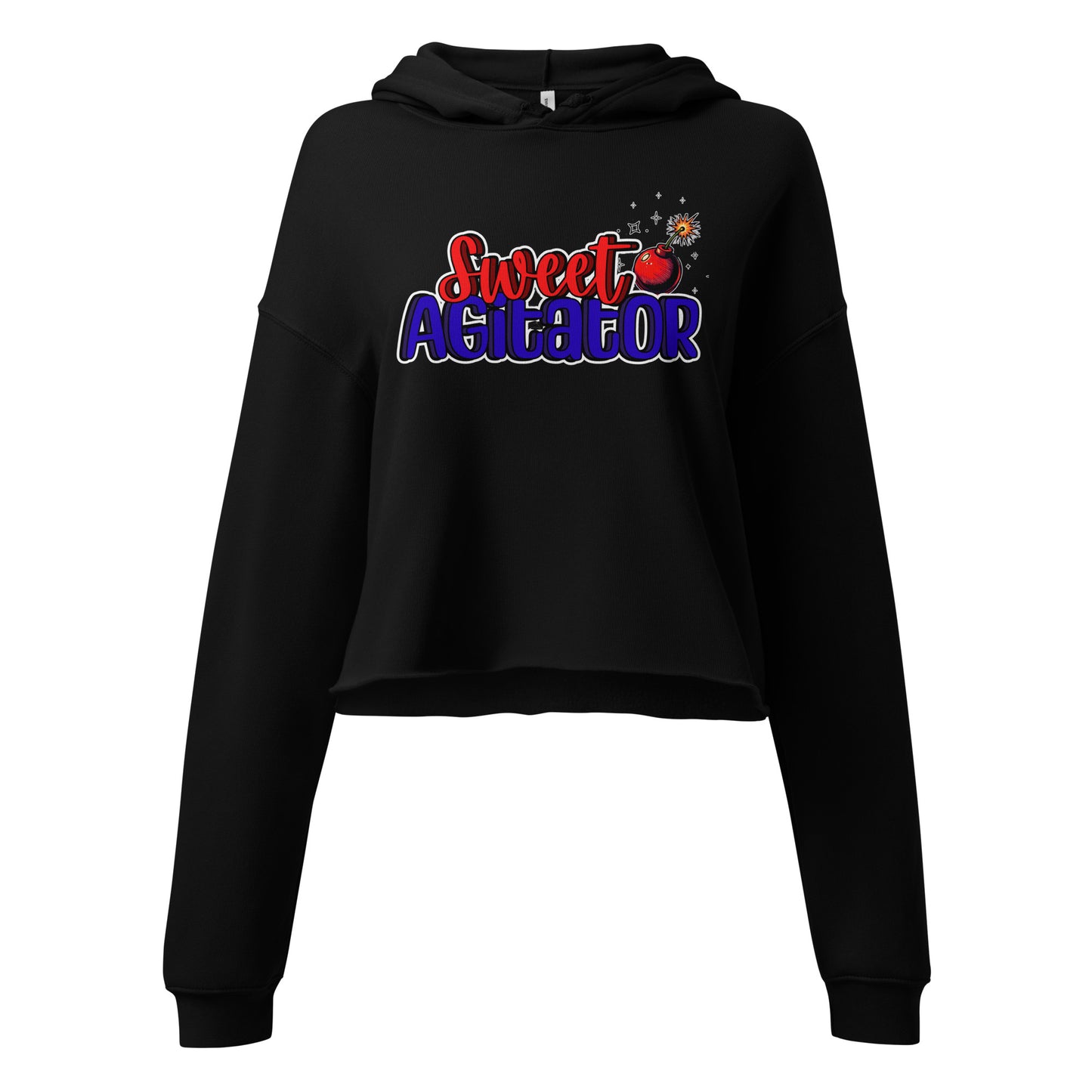 Sweet Agitator Dynamite Core Collection Crop Hoodie by Sweet Agitator